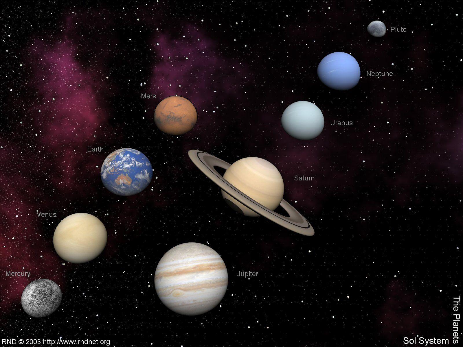 Solar System Planets Wallpapers - Top Free Solar System Planets ...