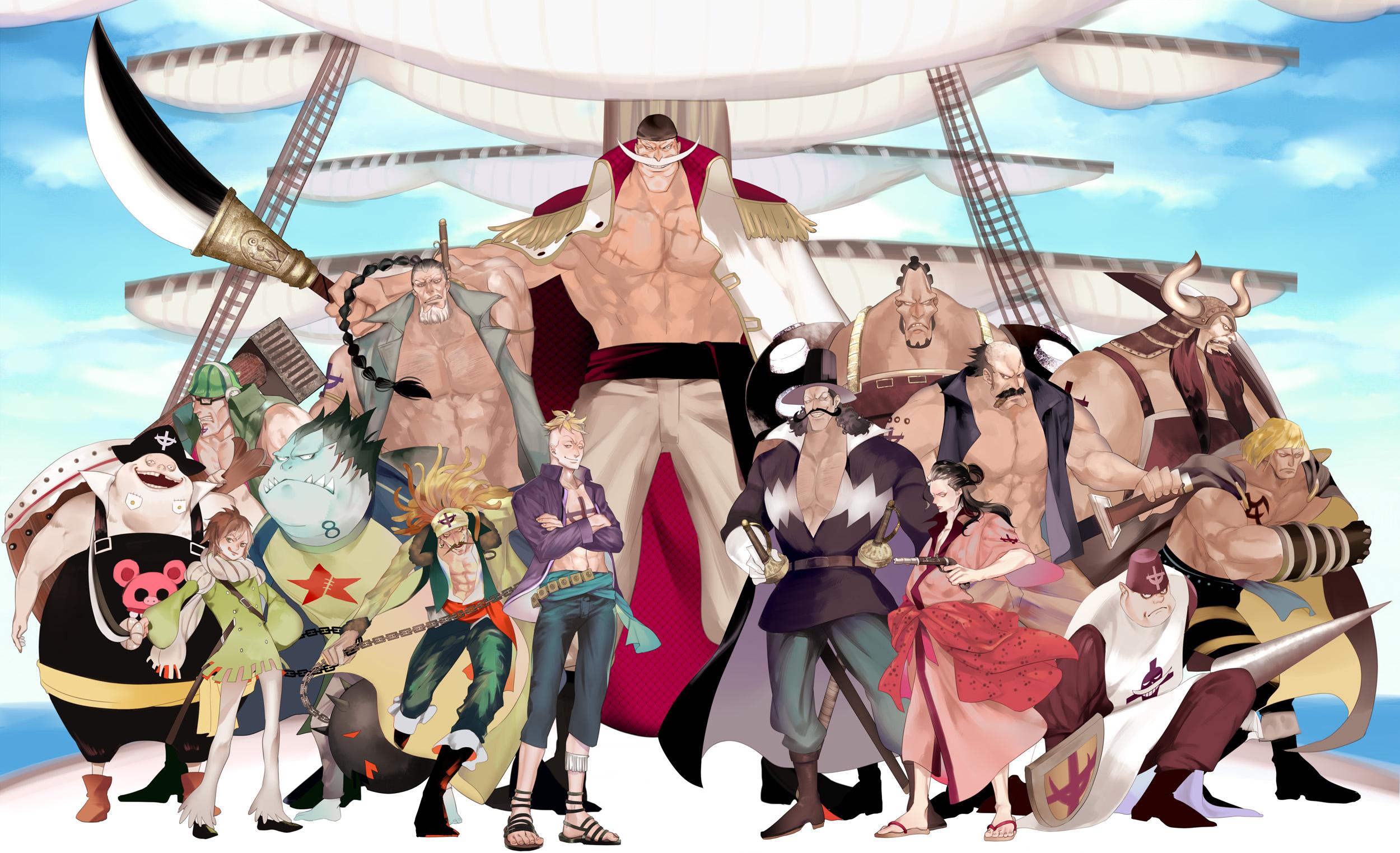 Download Mighty Whitebeard  The Strongest Man in the World Wallpaper   Wallpaperscom