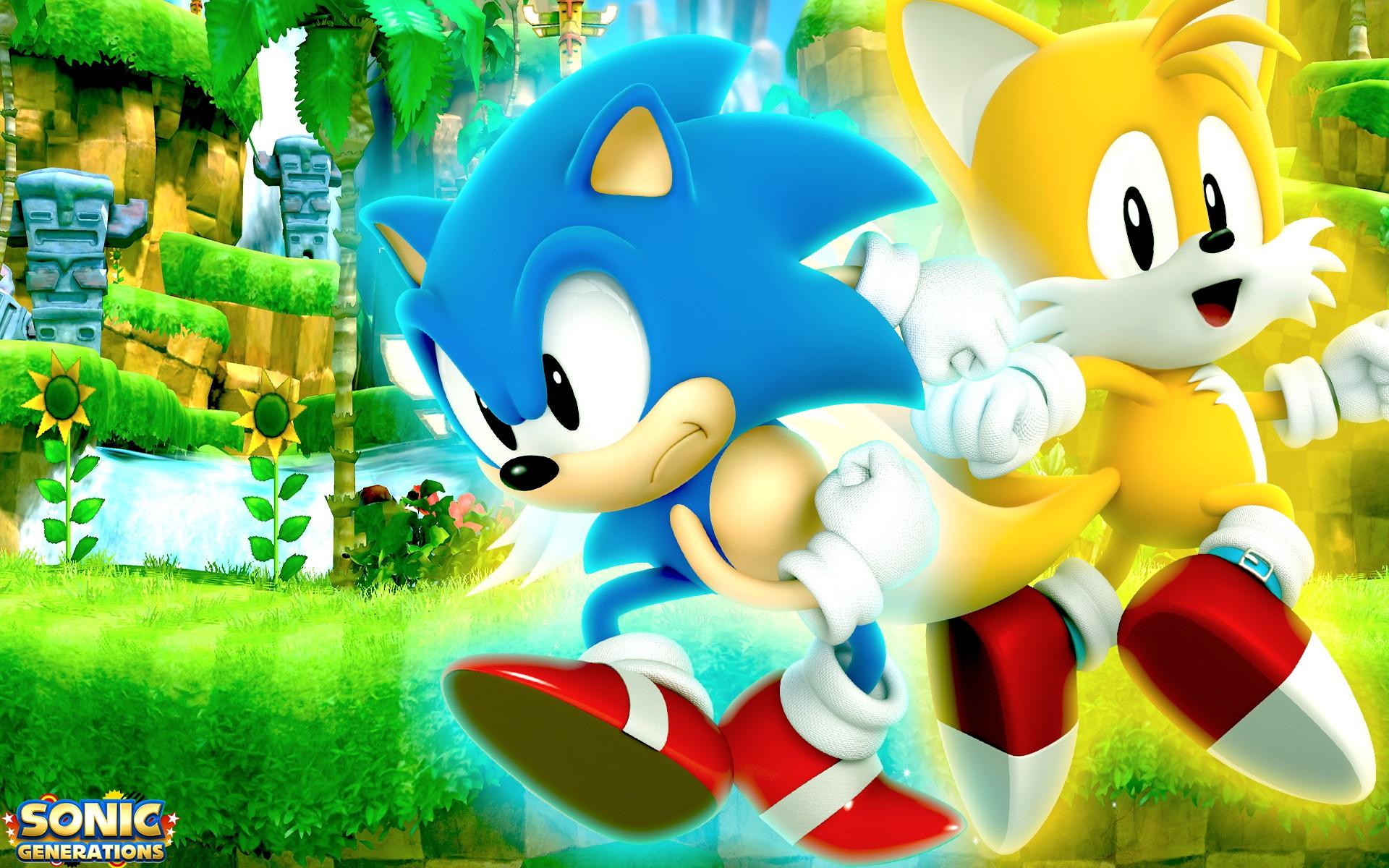 1920x1200 Funny Sonic Wallpaper