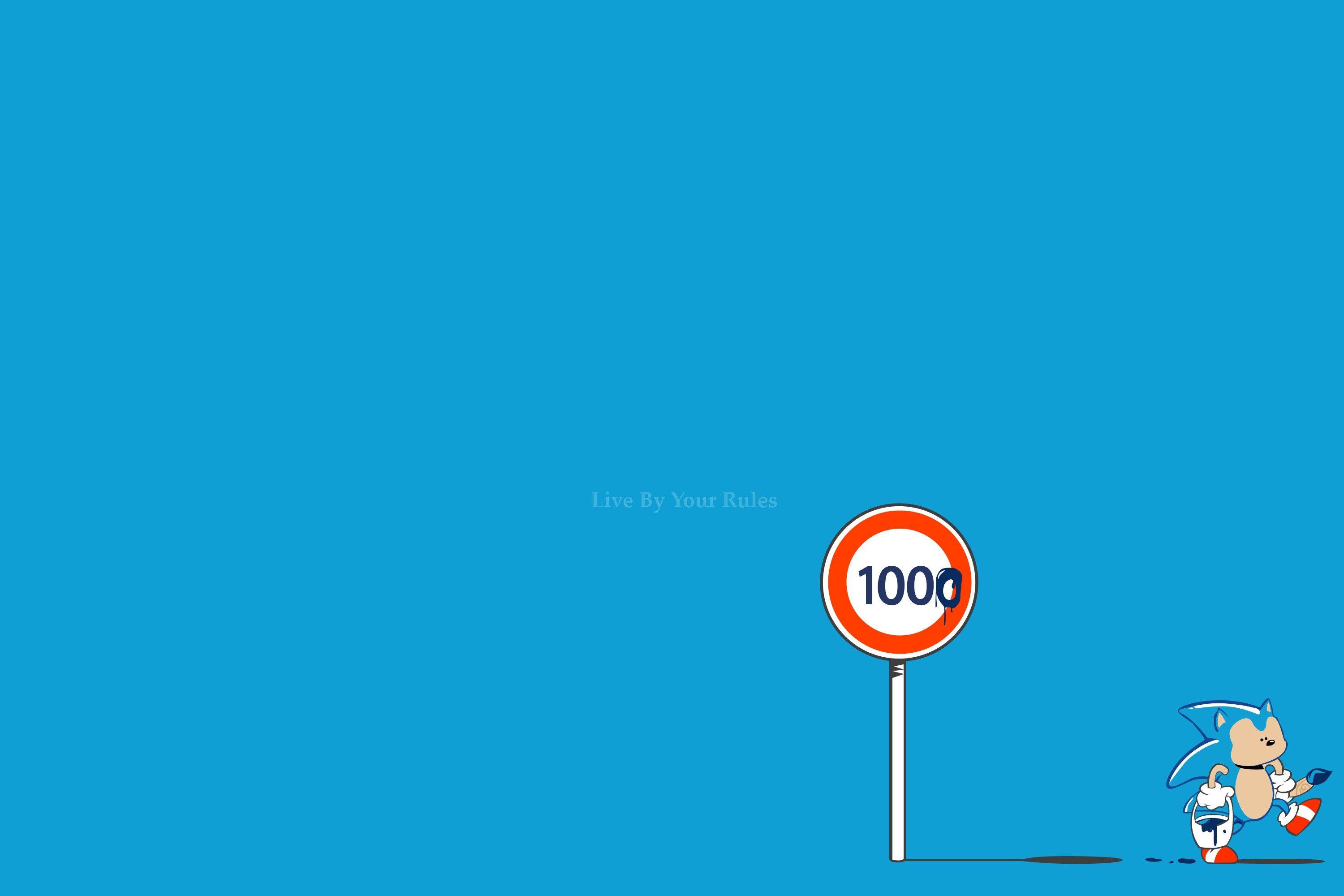 3000x2000 Sonic the Hedgehog, rules, live wallpaper