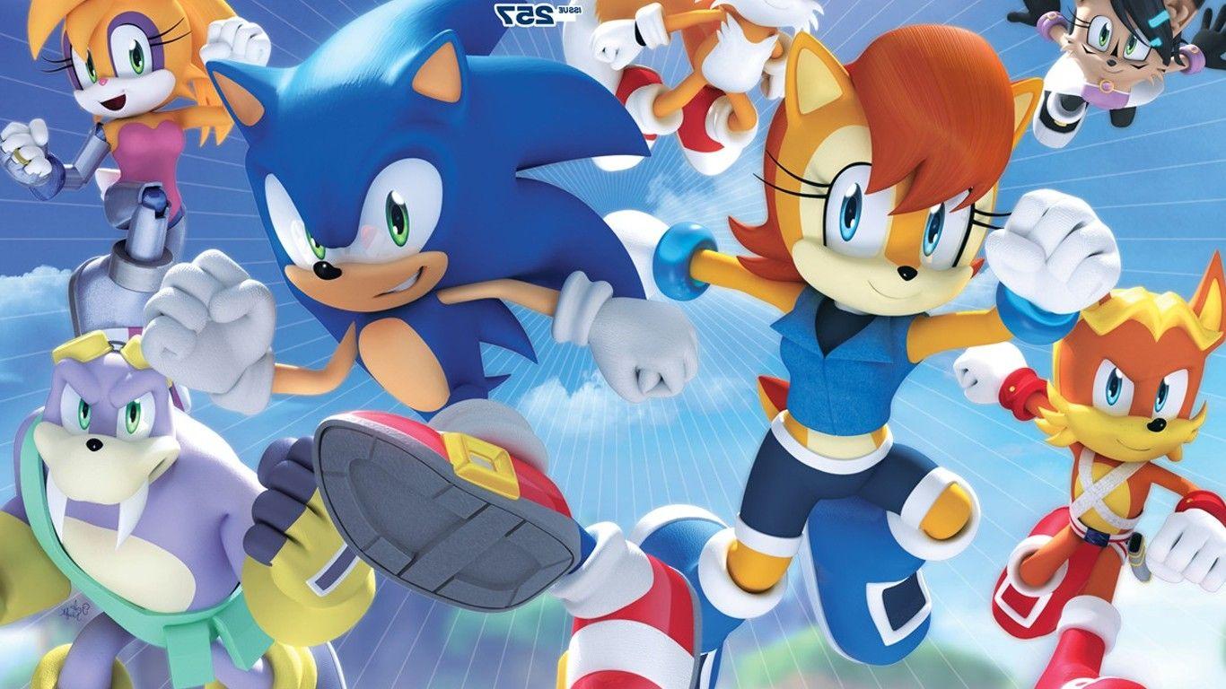 1366x768 Sonic The Hedgehog, Video Games, Sega, Archie Comics, Wallpaper Phone Art Wallpaper & Background Download