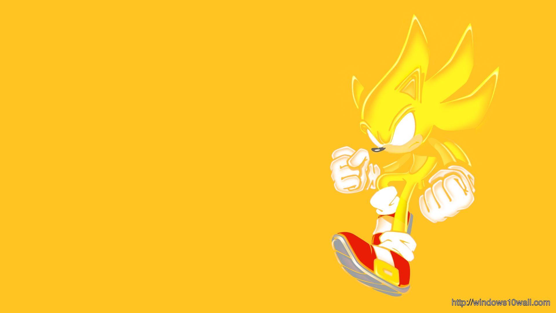 1920x1080 Sonic The Hedgehog Sega Wallpaper