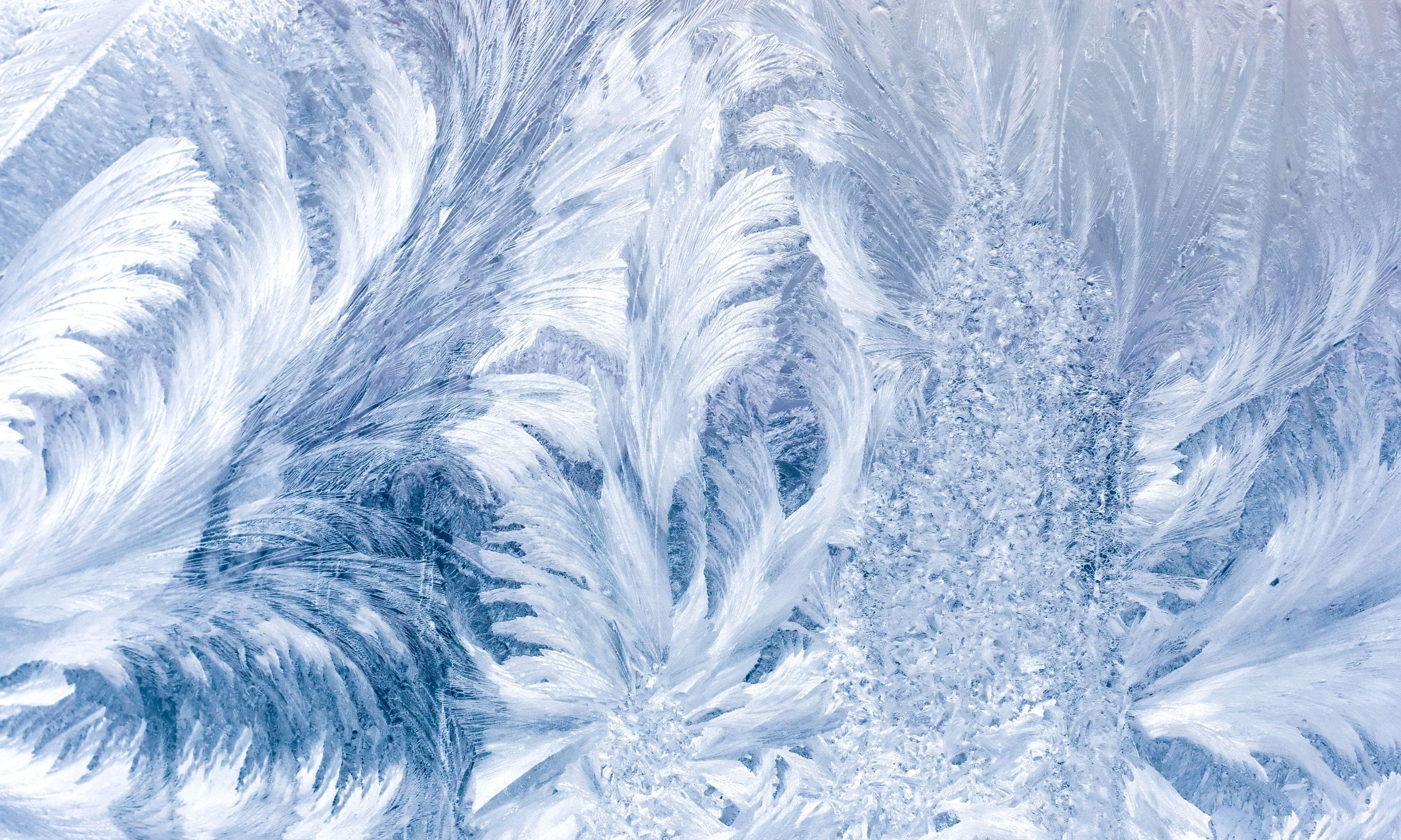 5000x3000 Wallpaper. Textures. photo. picture. glass, frost, winter, pattern, frost