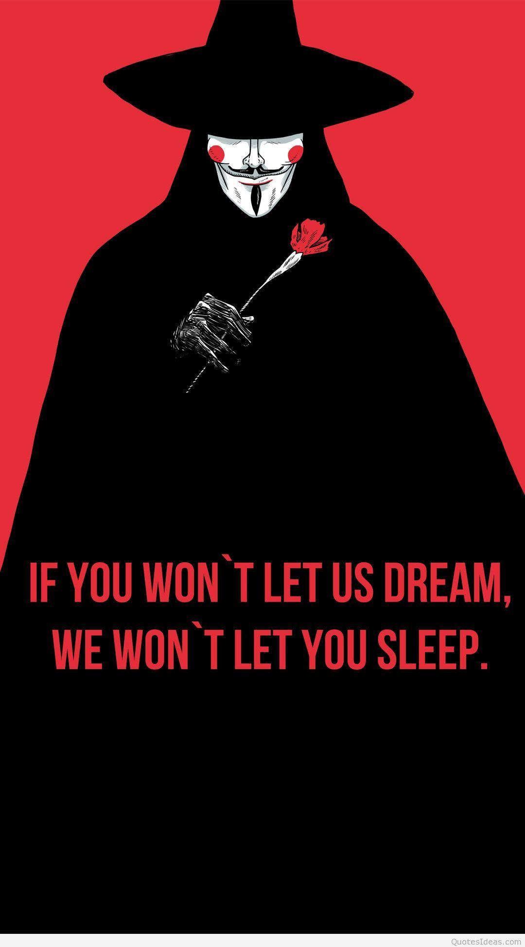 V for Vendetta Anonymous Mask 4K Wallpaper 62193
