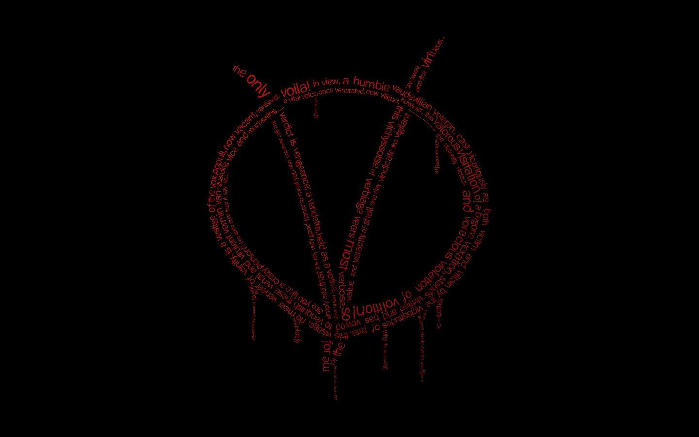 1440x900 V For Vendetta Phone Wallpaper