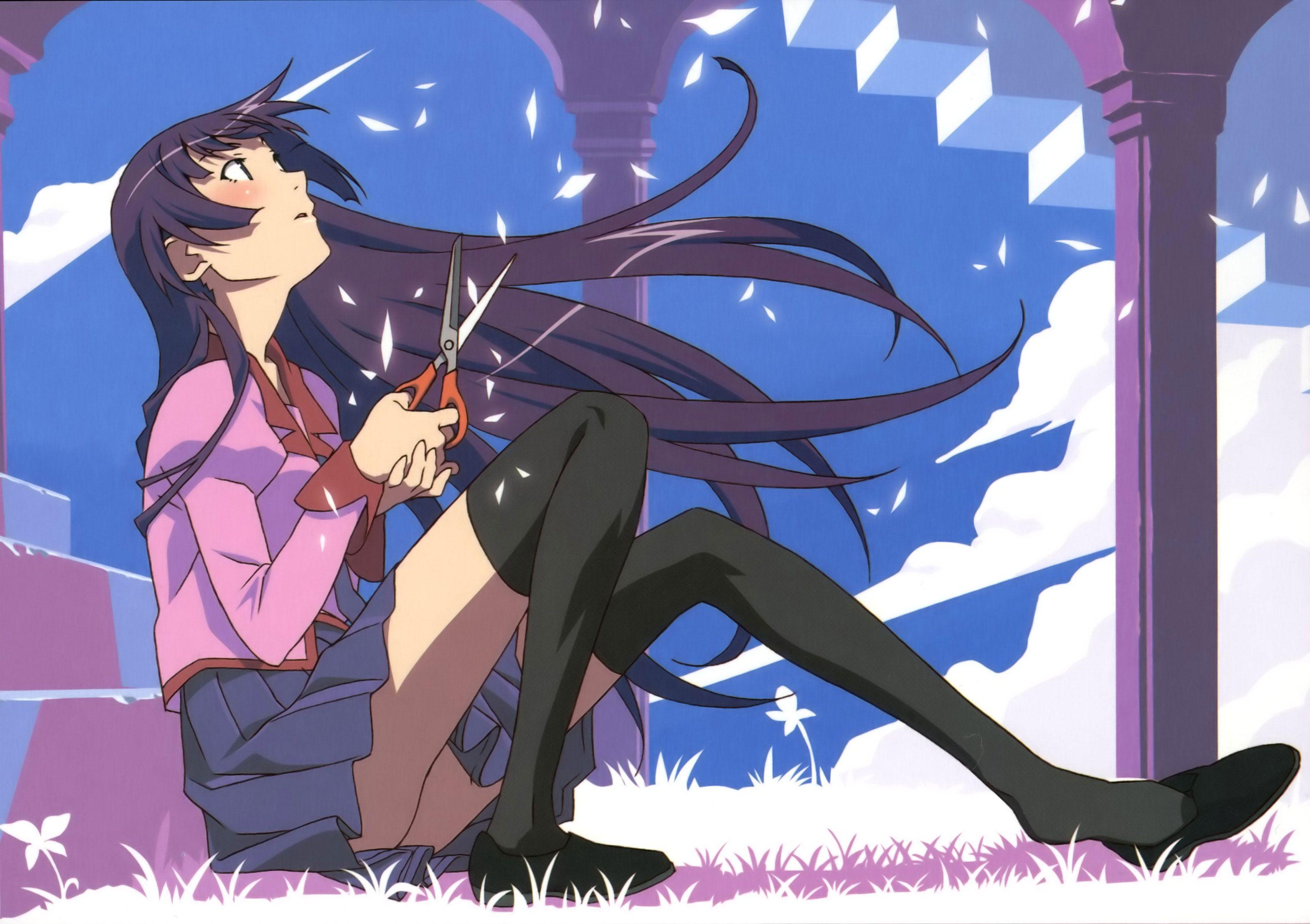 3176x2241 bakemonogatari series. Monogatari (Series) Computer Wallpaper, Desktop Background. Good anime series, Anime, Poster prints