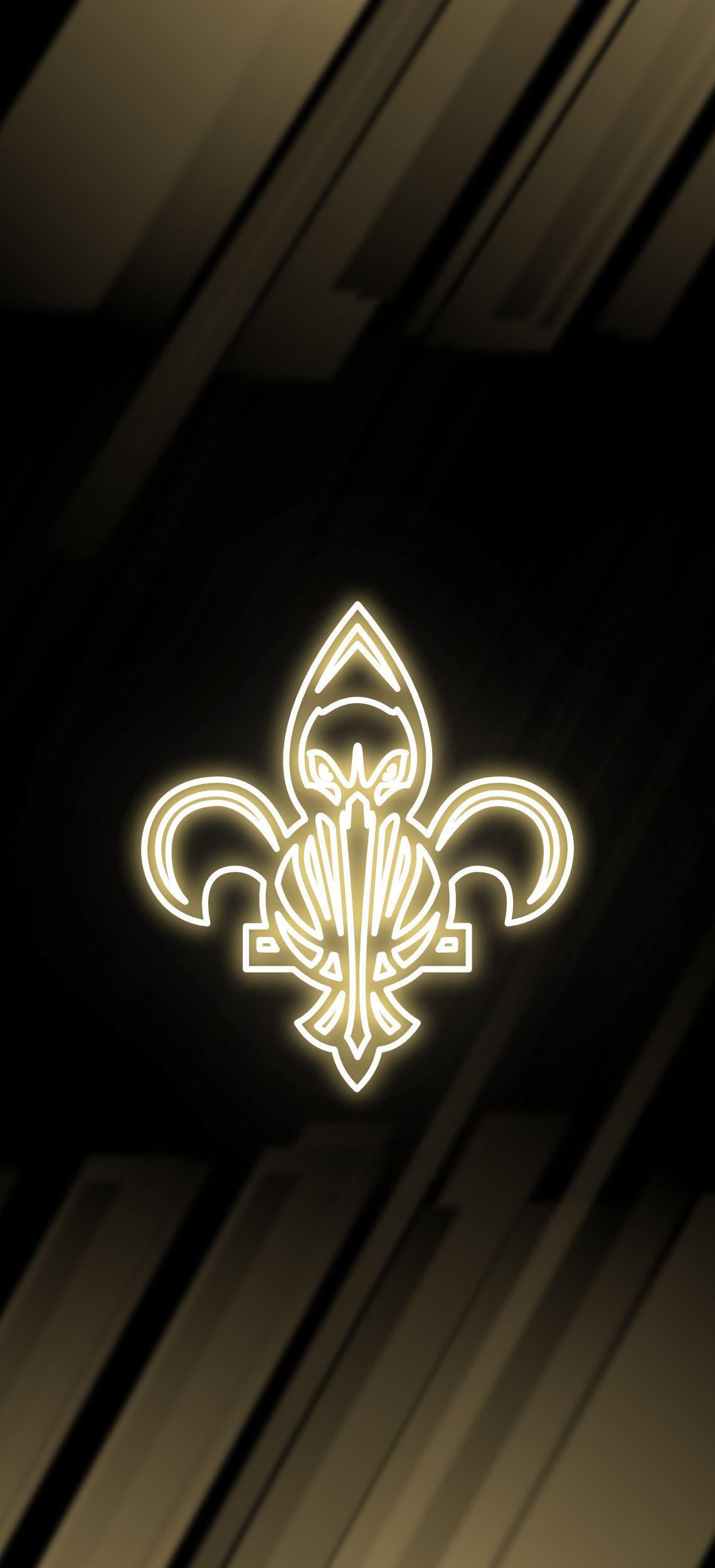 1140x2500 New Orleans Pelicans Neon Wallpaper. Neon wallpaper, New orleans pelicans, Basketball wallpaper