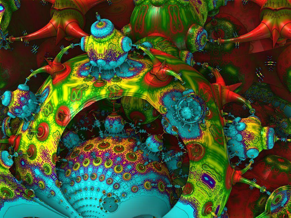 1024x768 Trippy Weed Tumblr Background