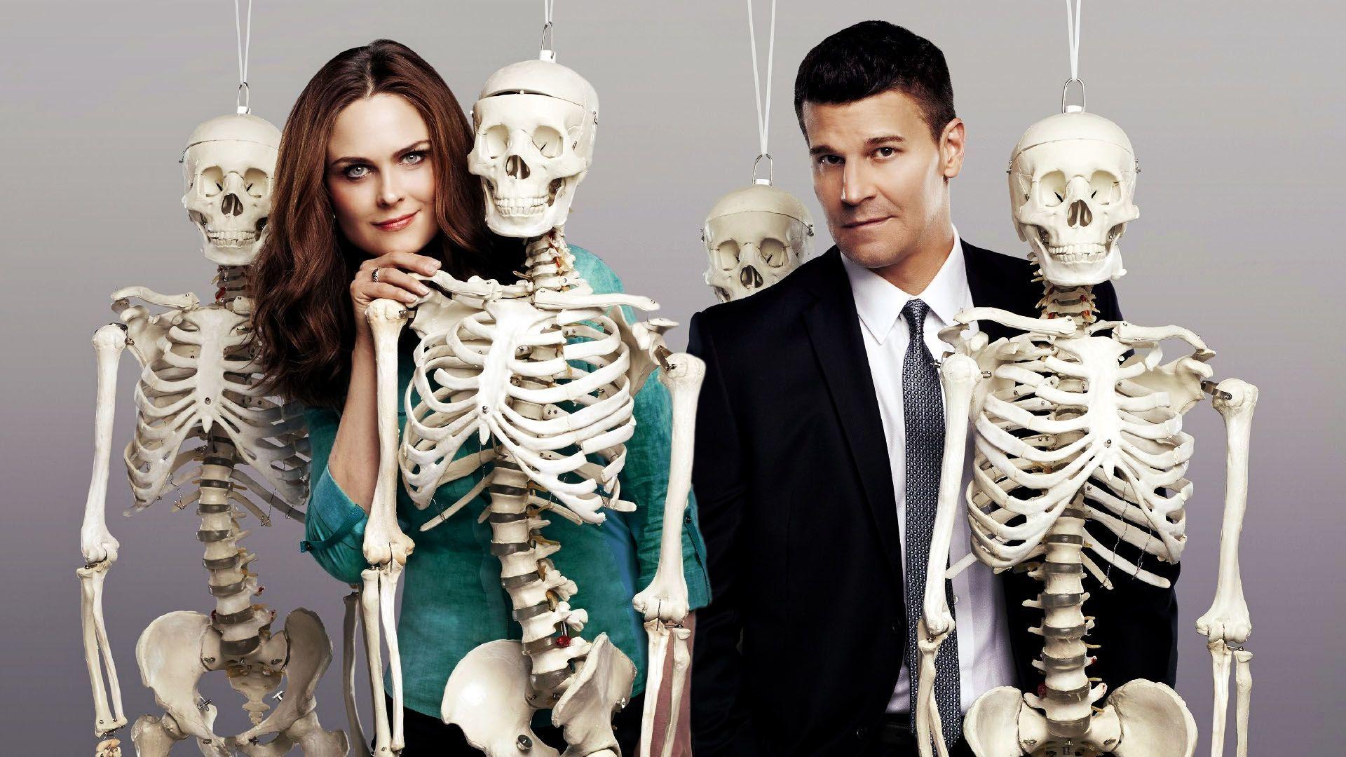 1920x1080 TV Show Bones Emily Deschanel Temperance Brennan David Boreanaz