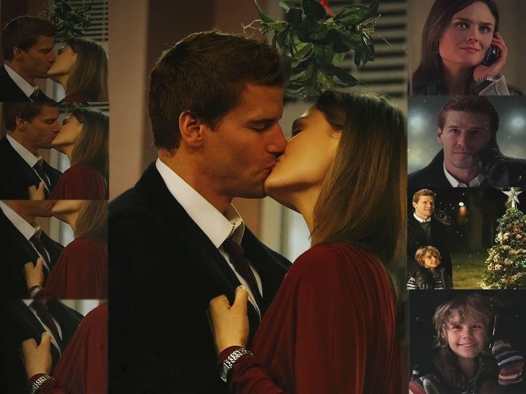 1024x768 Christmas Kiss Wallpaper fanclubs. Bones