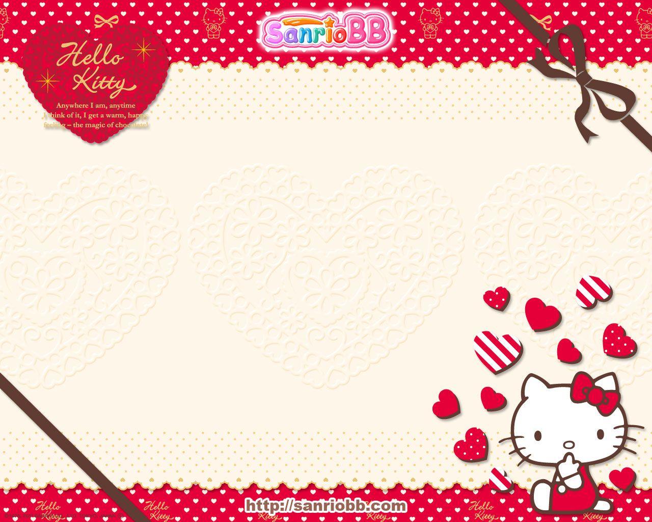 Hello Kitty sanrio red aesthetic desktop wallpaper  Hello kitty wallpaper  Cute wallpapers Soft wallpaper