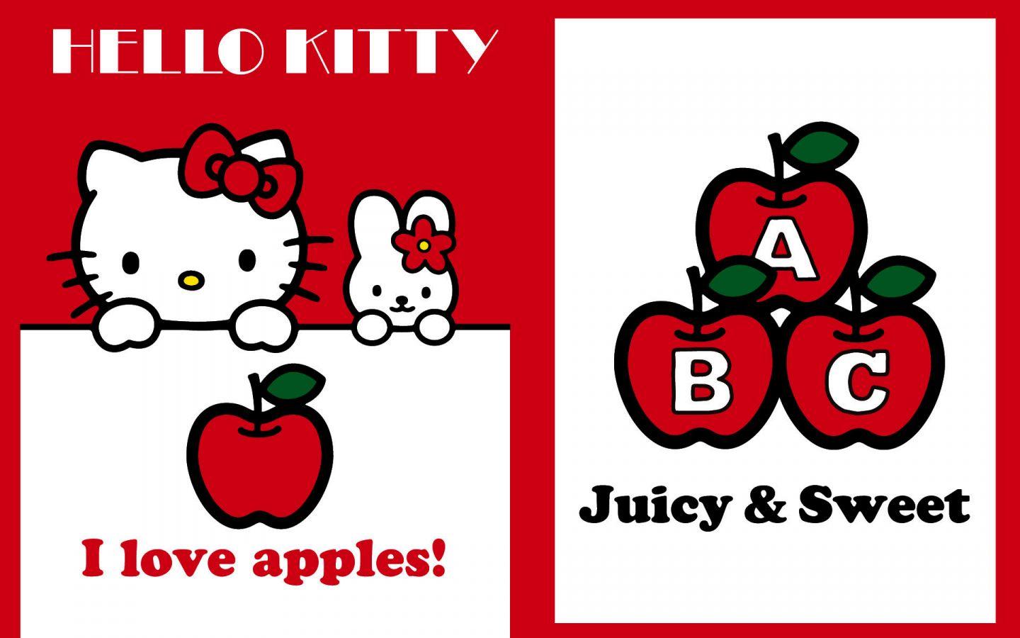 1440x900 Red Hello Kitty wallpaper in 1440x900 resolution