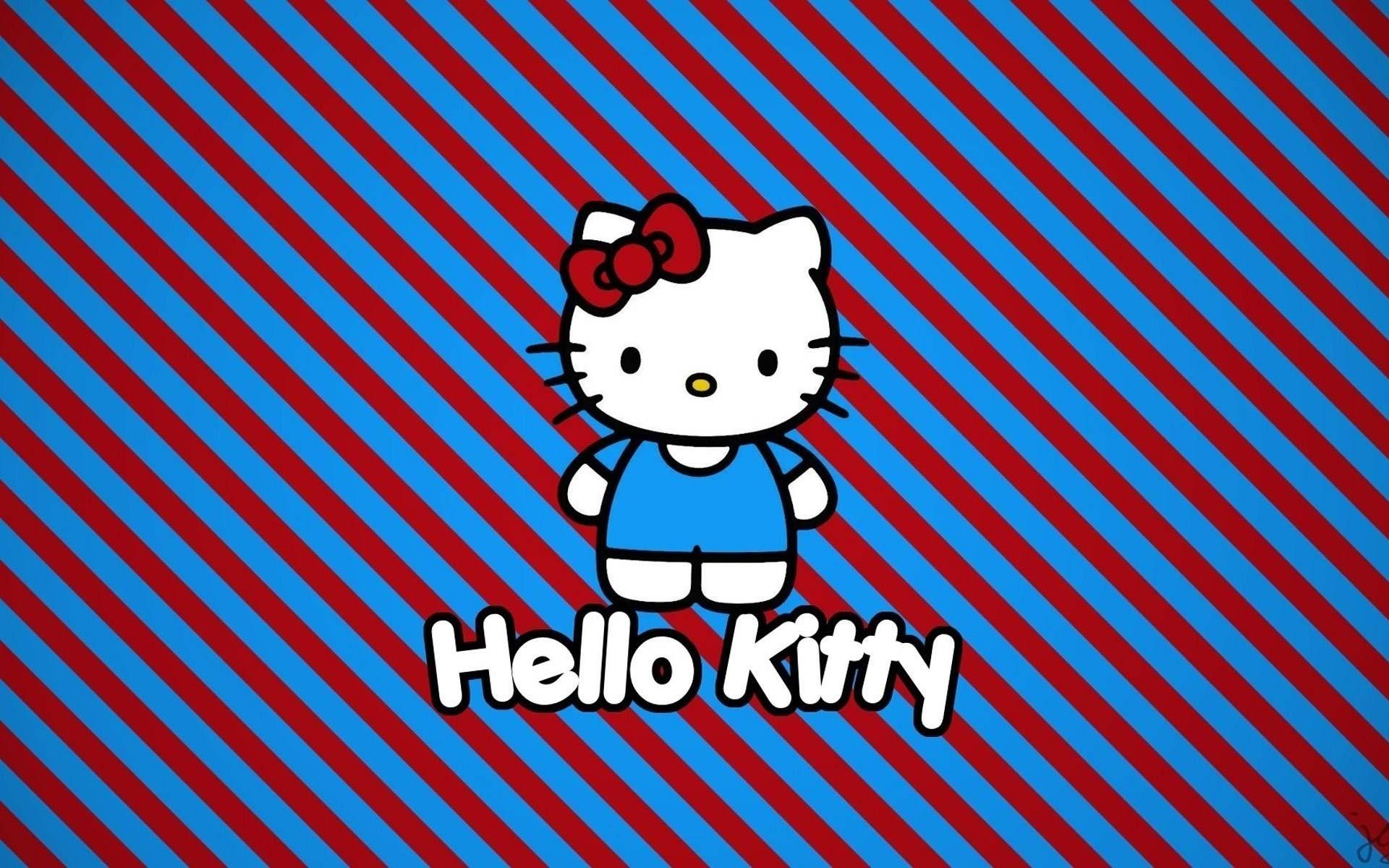1920x1200 FREE Hello Kitty HD Background in PSD