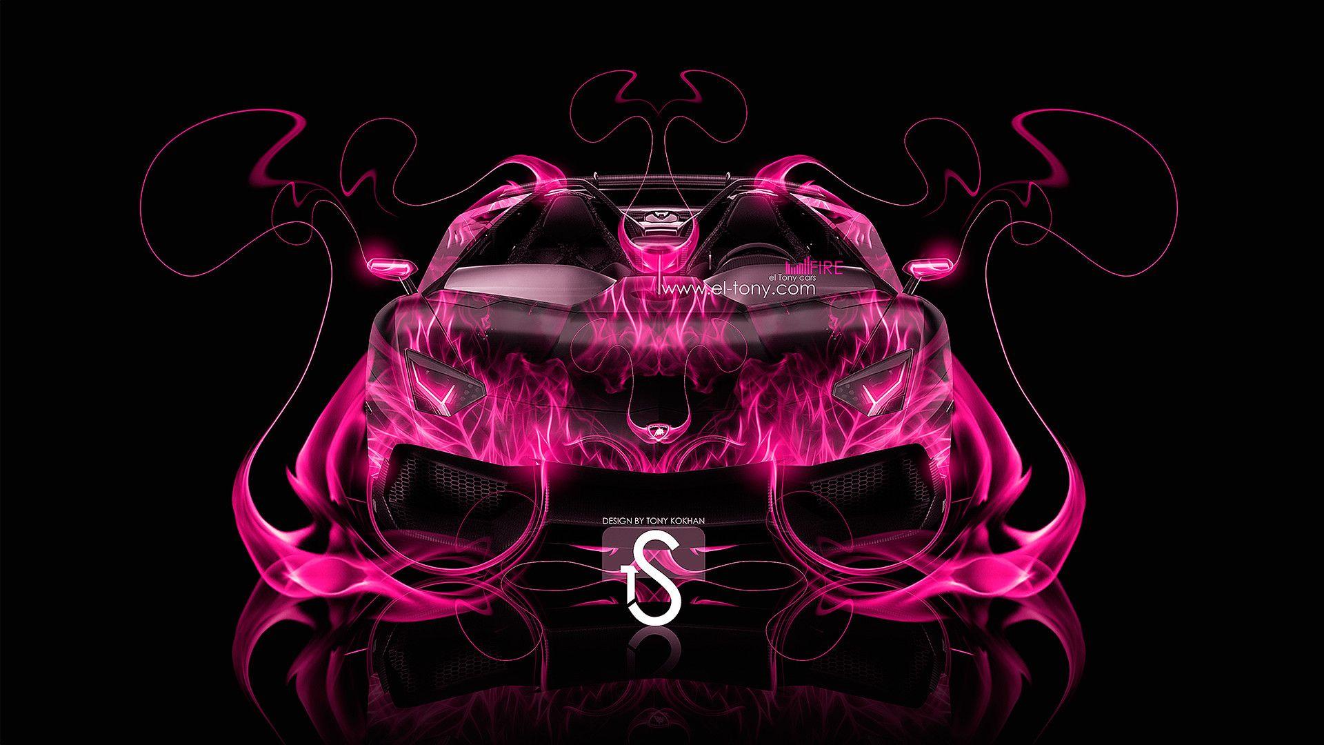 1920x1080 Pink and Black