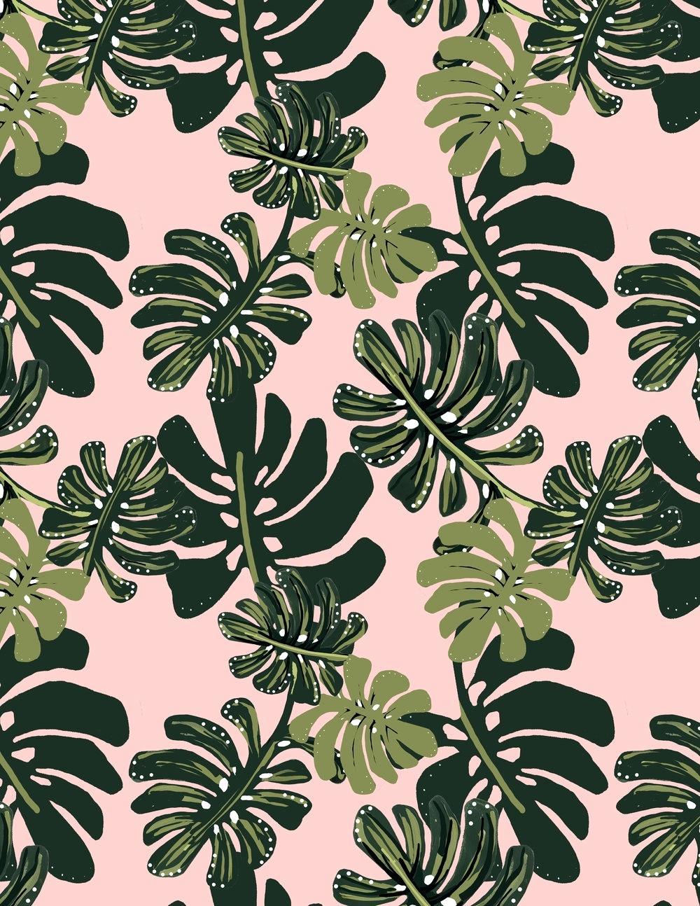 1000x1294 Palm Leaves Desktop Wallpaper