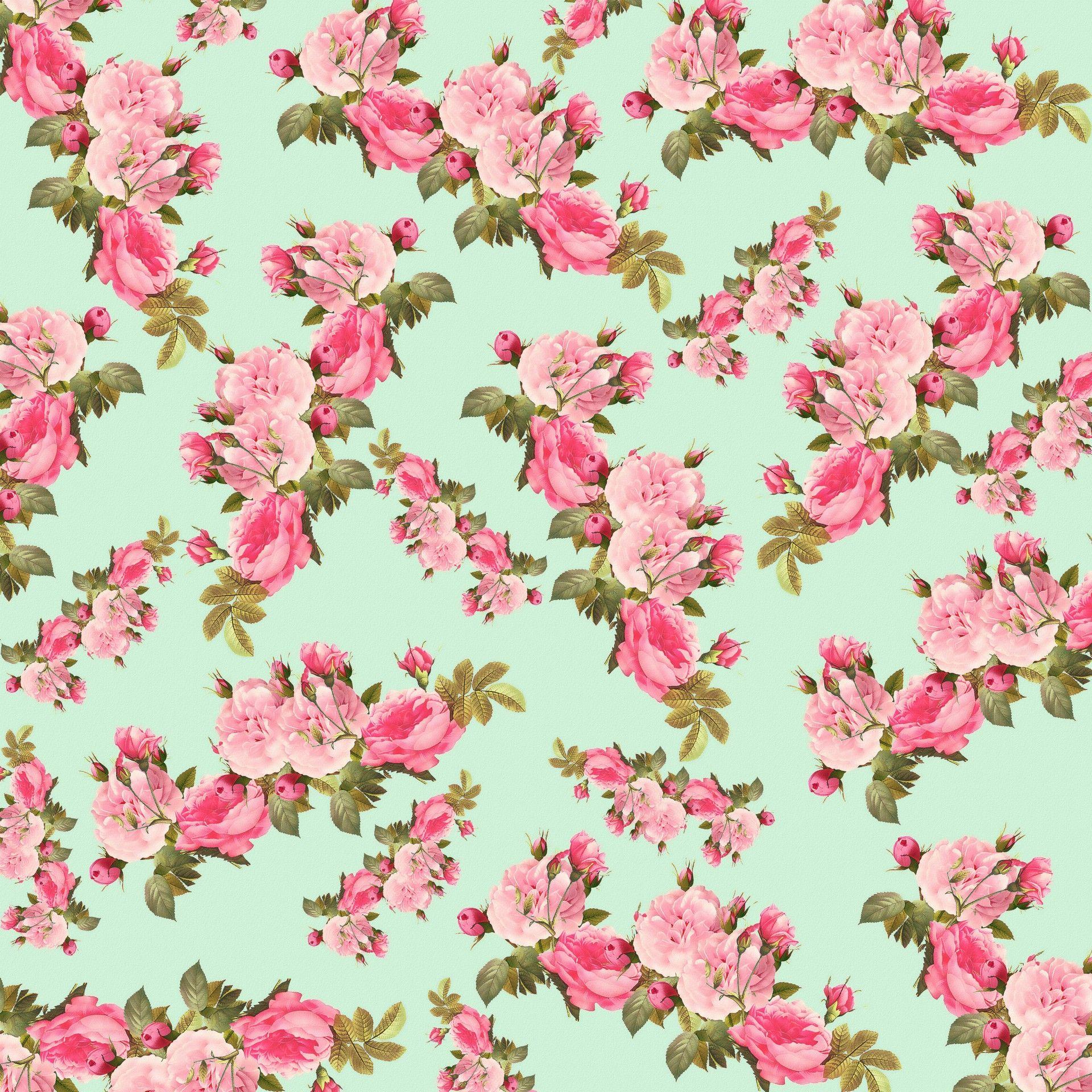 1920x1920 Floral wallpaper, Pattern, HQ Floral pictureK Wallpaper 2019