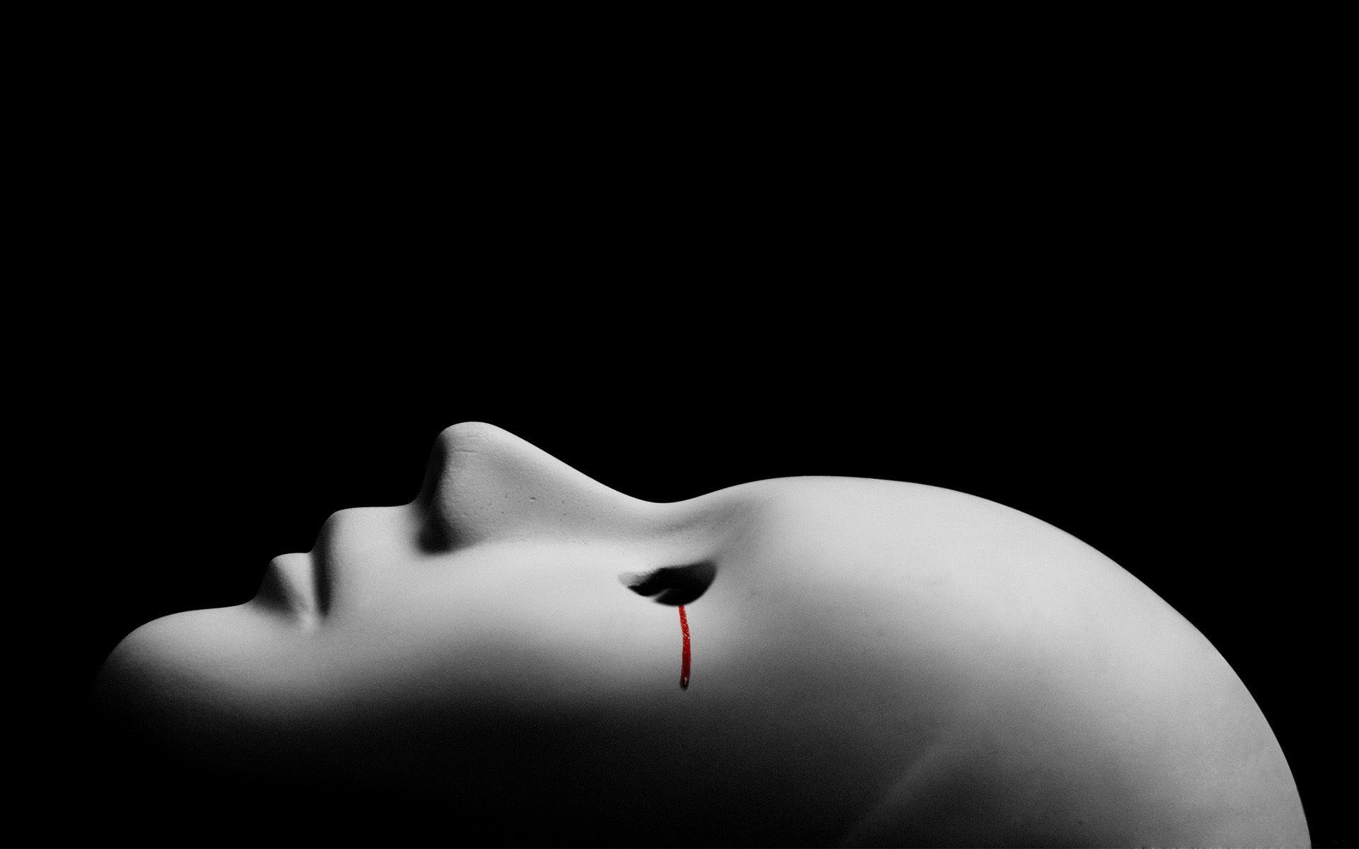 1920x1200 Blood On White Mask Wallpaper Android Wallpaper