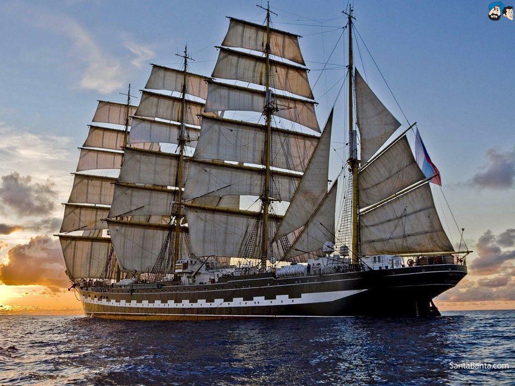 1024x768 Wooden Sailboats, Wallpaper Download To Your Desktop, Tall Ship Background