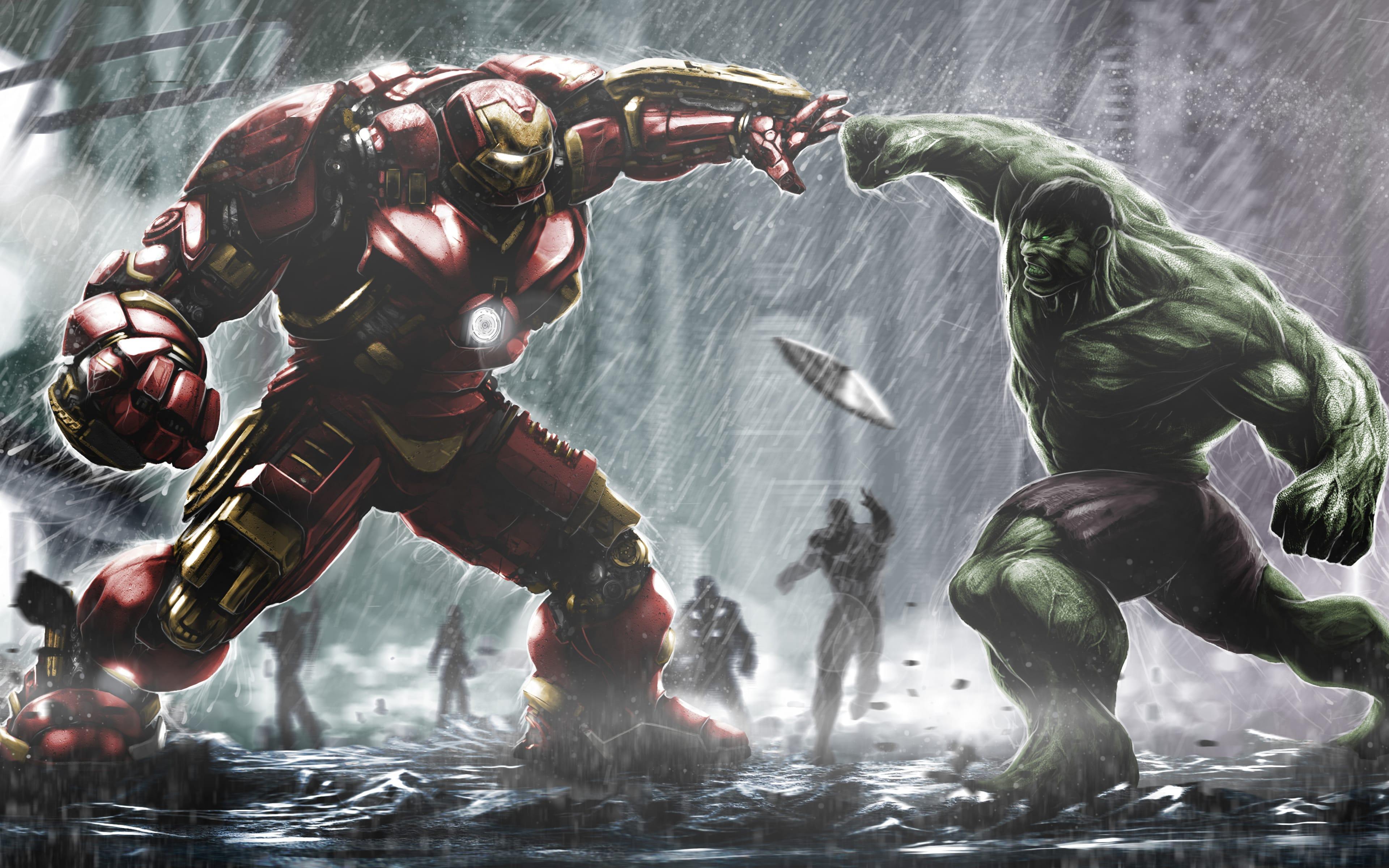 3840x2400 Hình nền Marvel Superhero 4k Hulk Buster CoolWallpaper.site