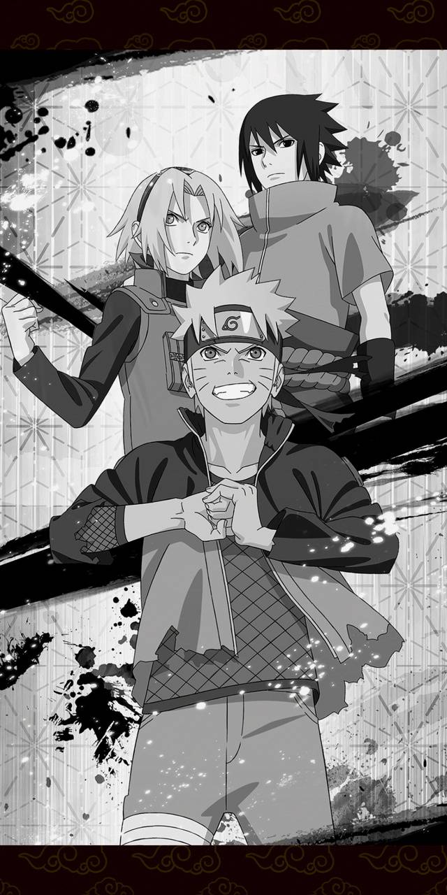 640x1280 Team 7 Naruto wallpaper