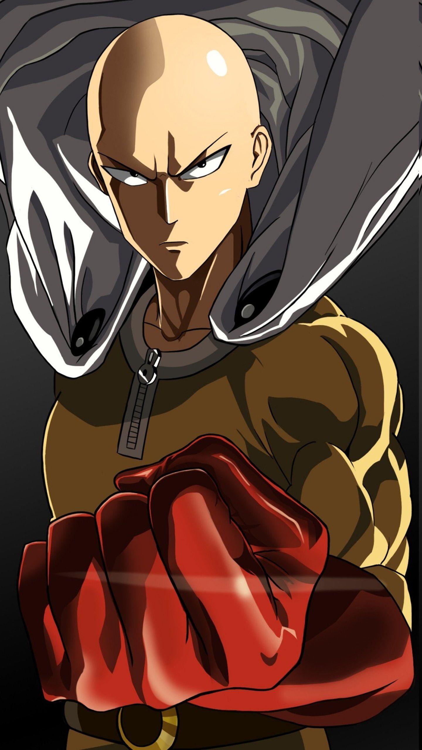 Saitama aesthetic anime iphone one punch man HD phone wallpaper   Peakpx