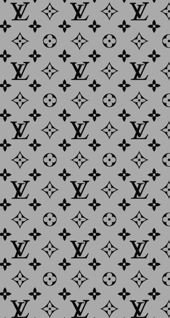 iphone #wallpaper #louis Vuitton #black 6EB