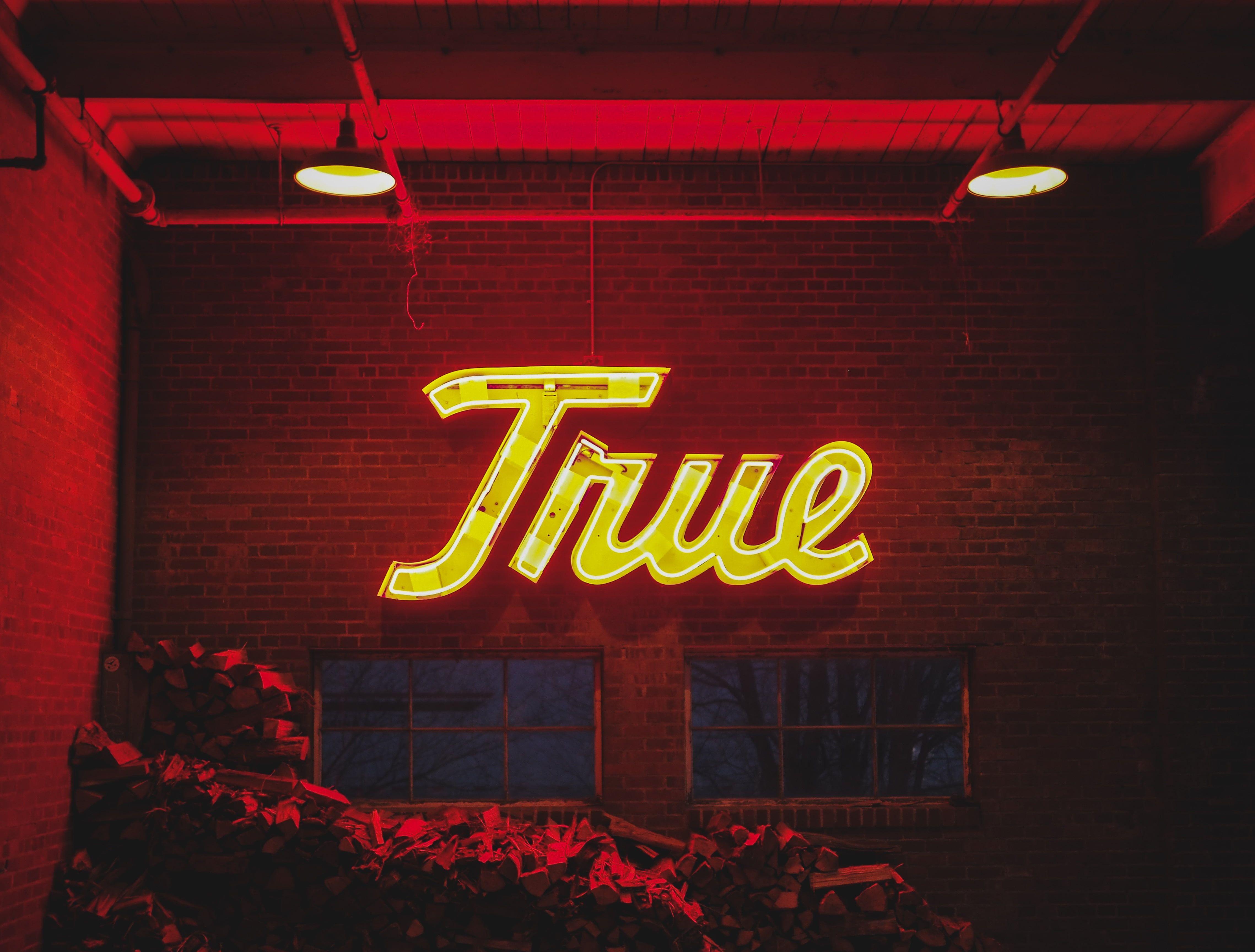 4555x3456 Red And Yellow Neon Lights HD Wallpaper