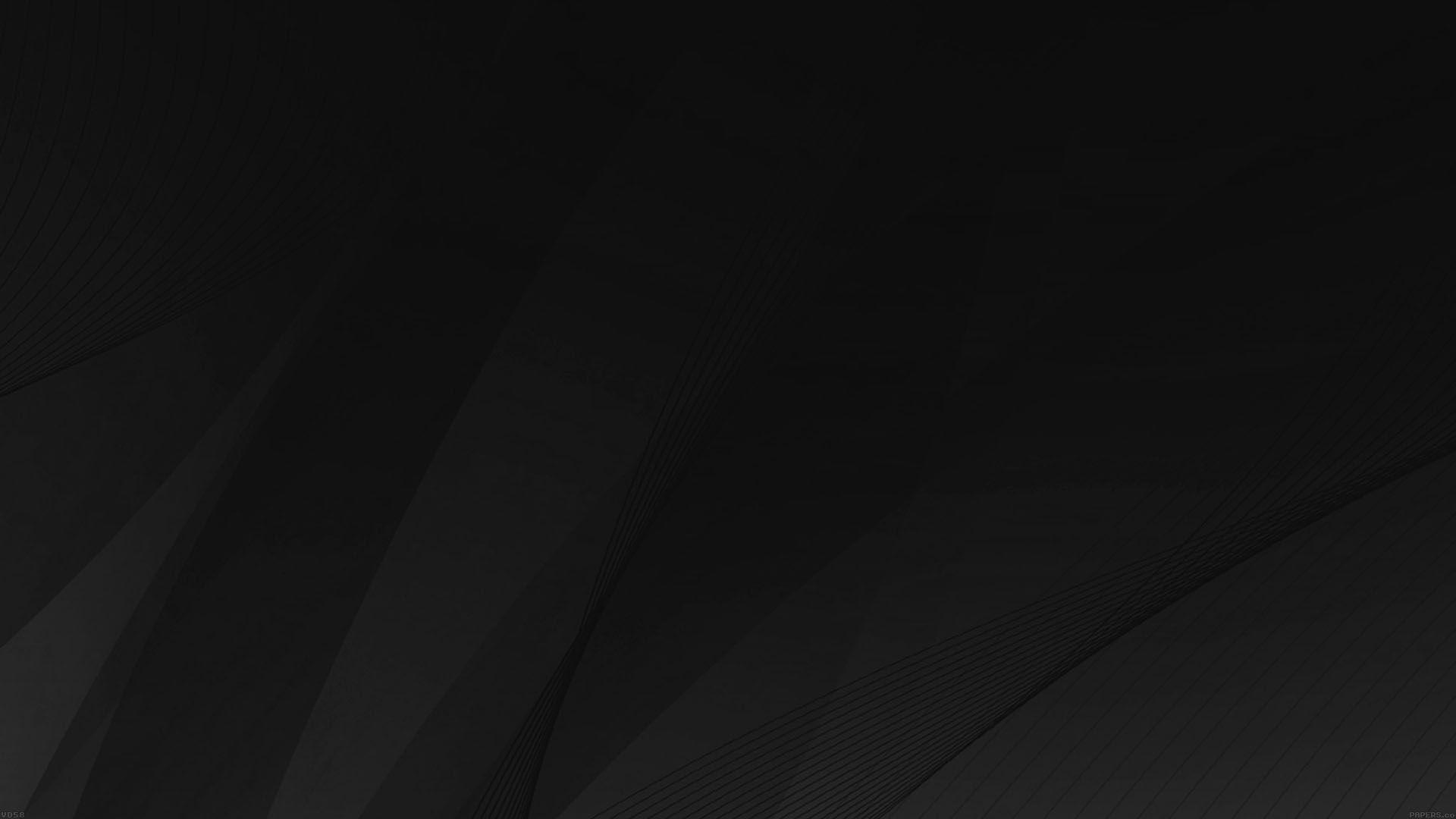 1920x1080 Simple Lines Dark Curves Abstract Art
