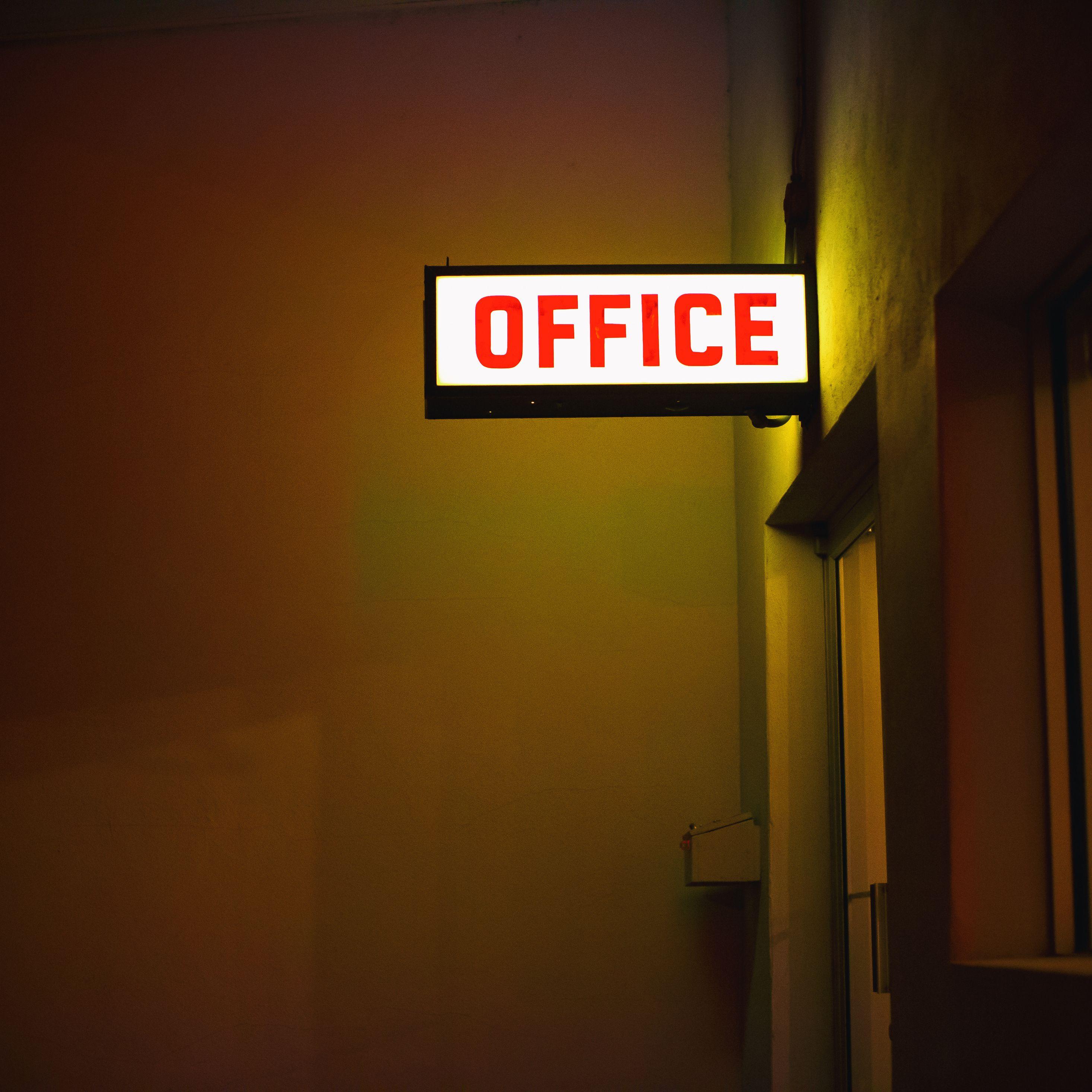 2932x2932 Office Plate Neon Light 5k iPad Pro Retina Display HD 4k Wallpaper, Image, Background, Photo and Picture