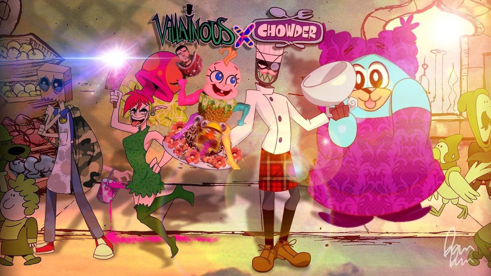 1600x900 Villainous Fanart