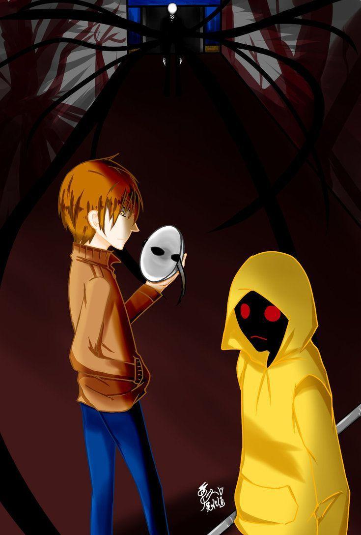 735x1088 Masky Wallpaper