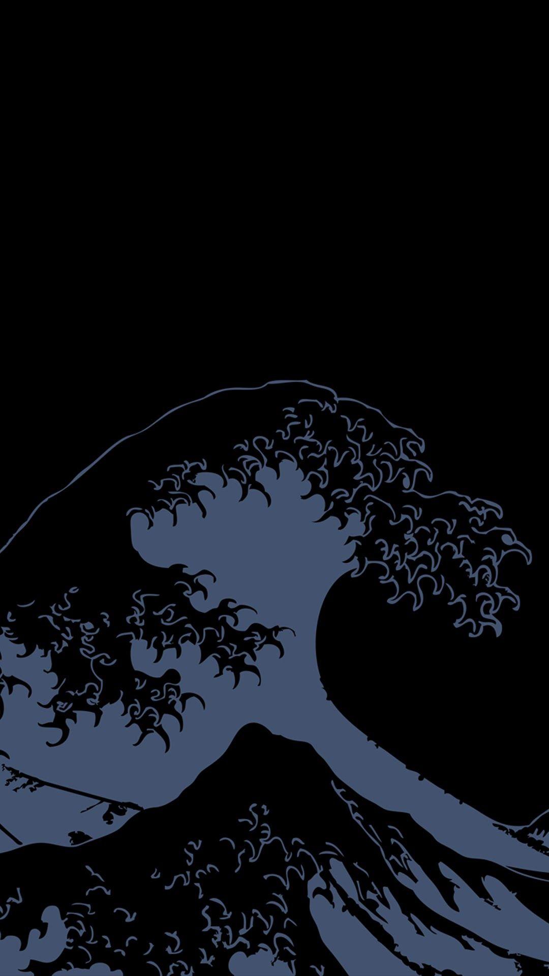 1080x1920 The Great Wave off Kanagawa [1080x1920]