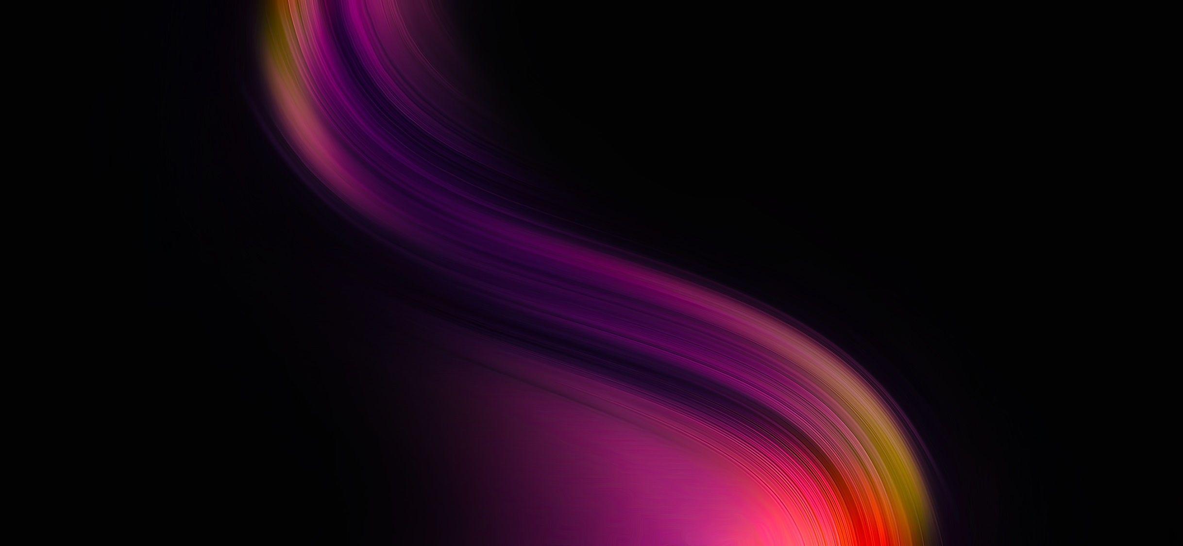2436x1125 Amoled Colorful Wave Wallpaper, HD Artist 4K Wallpaper, Image, Photo and Background