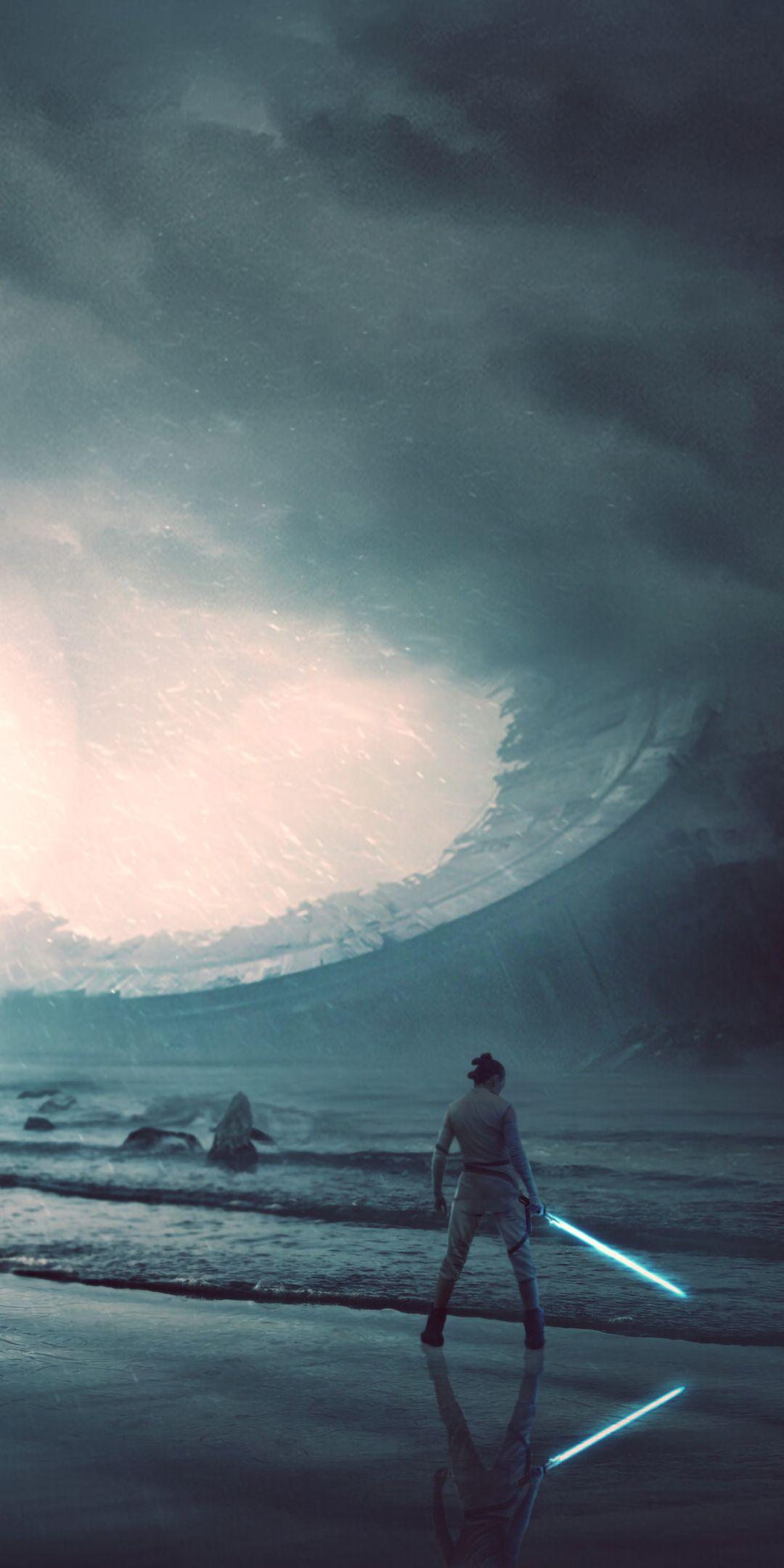 1080x2160 Death Star Rise of Skywalker Art One Plus 5T, Honor 7x, Honor view Lg Q6 Wallpaper, HD Movies 4K Wallpaper, Image, Photo and Background
