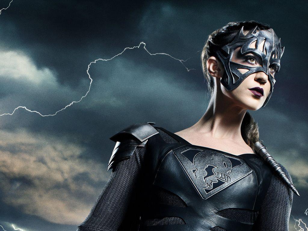 1024x768 Reign From Supergirl 4k Wallpaper