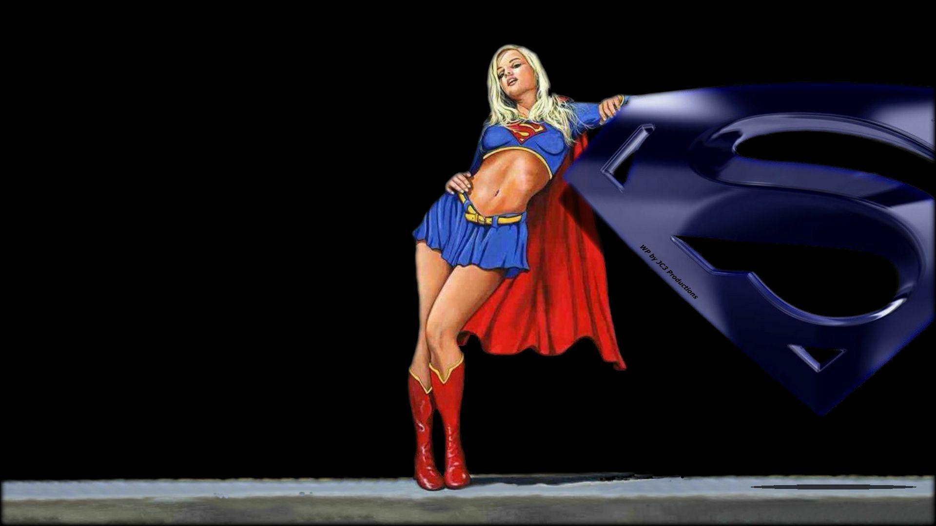 1920x1080 Supergirl Wallpaper Just Chillin Comics Fond D Écran Wallpaper & Background Download