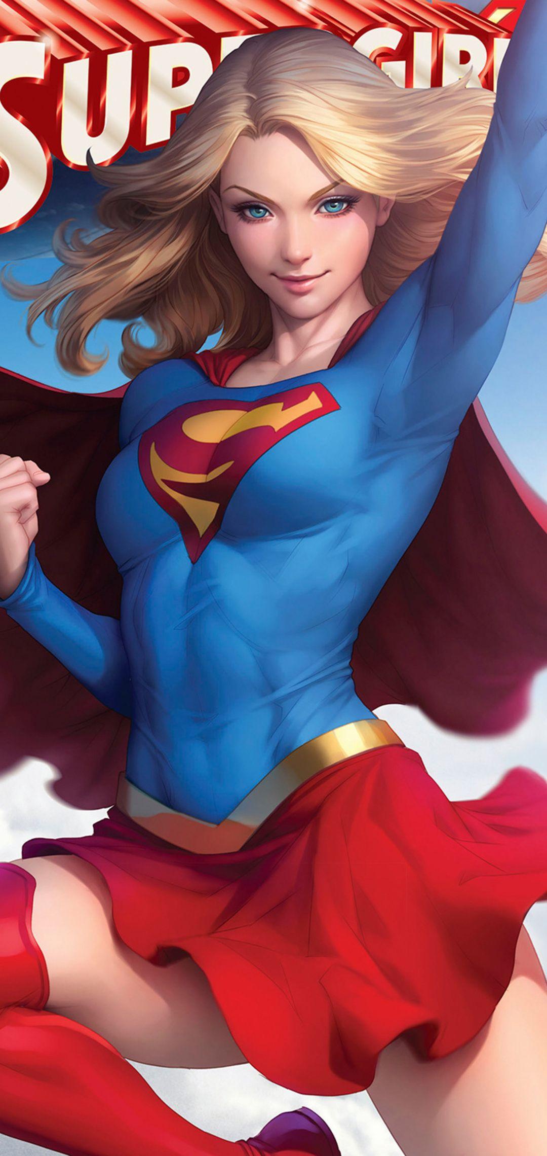1080x2280 DC Comics Supergirl One Plus Huawei p Honor view Vivo y Oppo f Xiaomi Mi A2 HD 4k Wallpaper, Image, Background, Photo and Picture