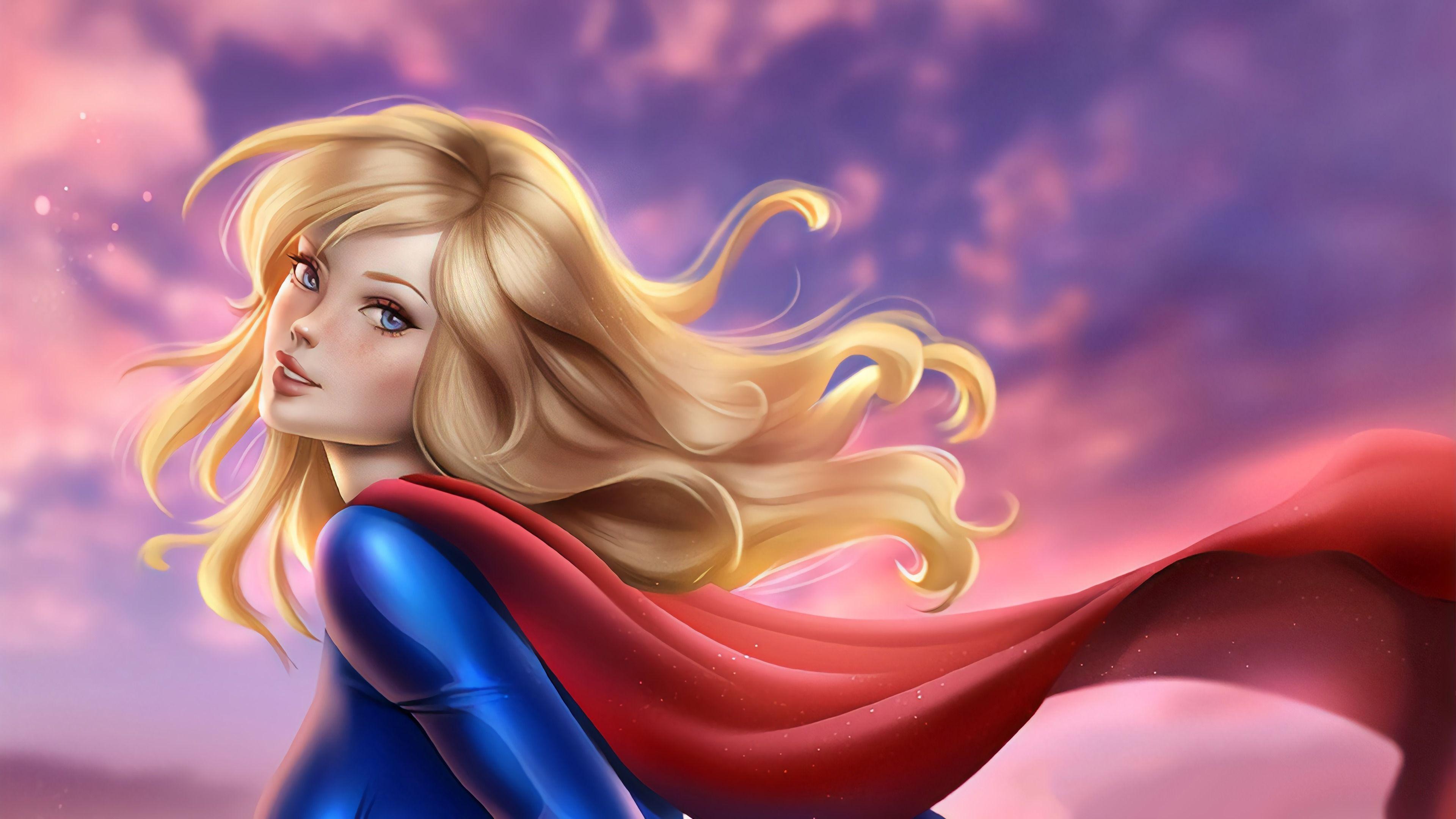 3840x2160 Wallpaper 4k Beautiful Supergirl 4k Wallpaper, Artist Wallpaper, Artwork Wallpaper, Wallpaper, Digital Art Wallpaper, Hd Wallpaper, Supergirl Wallpaper, Superheroes Wallpaper