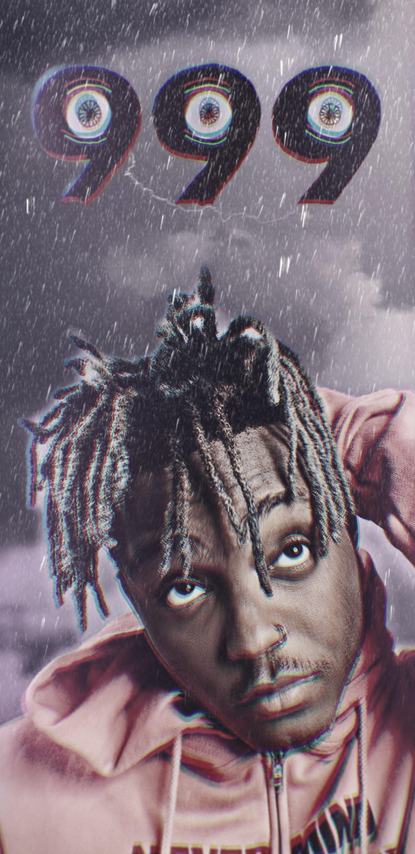 1440x2960 Juice WRLD Background Free HD Wallpaper