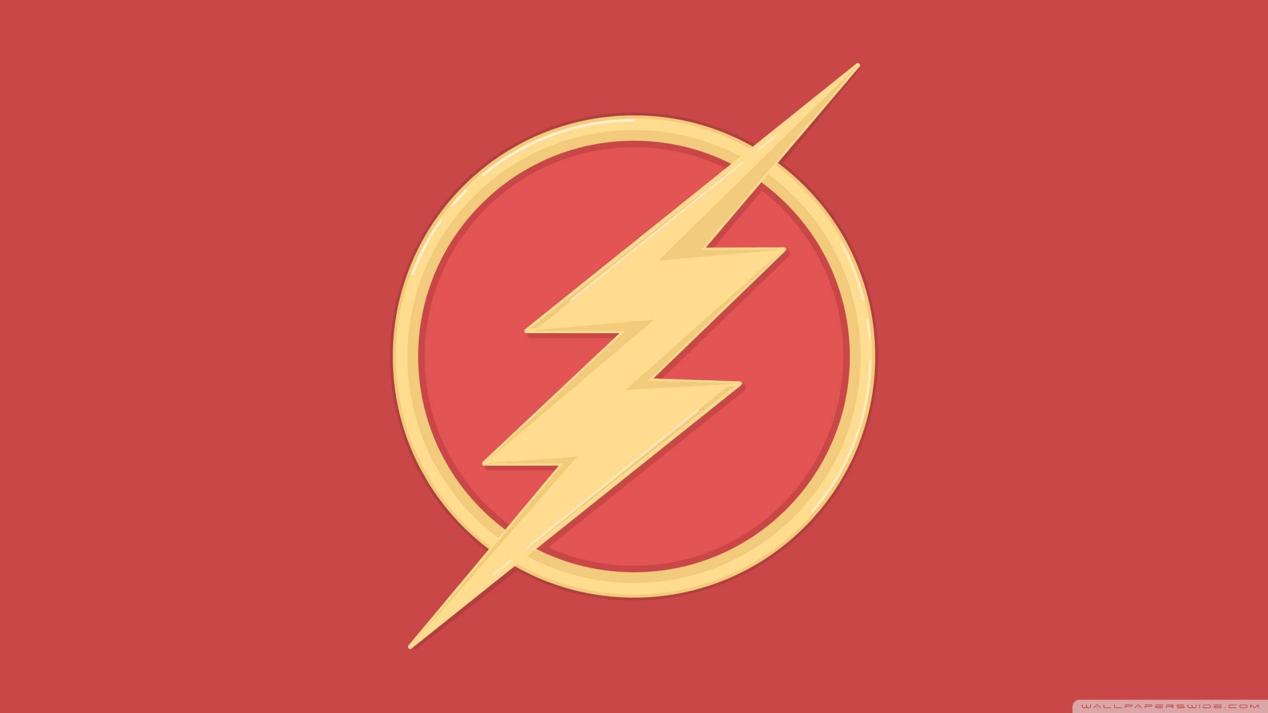 2560x1440 The Flash Logo Wallpaper
