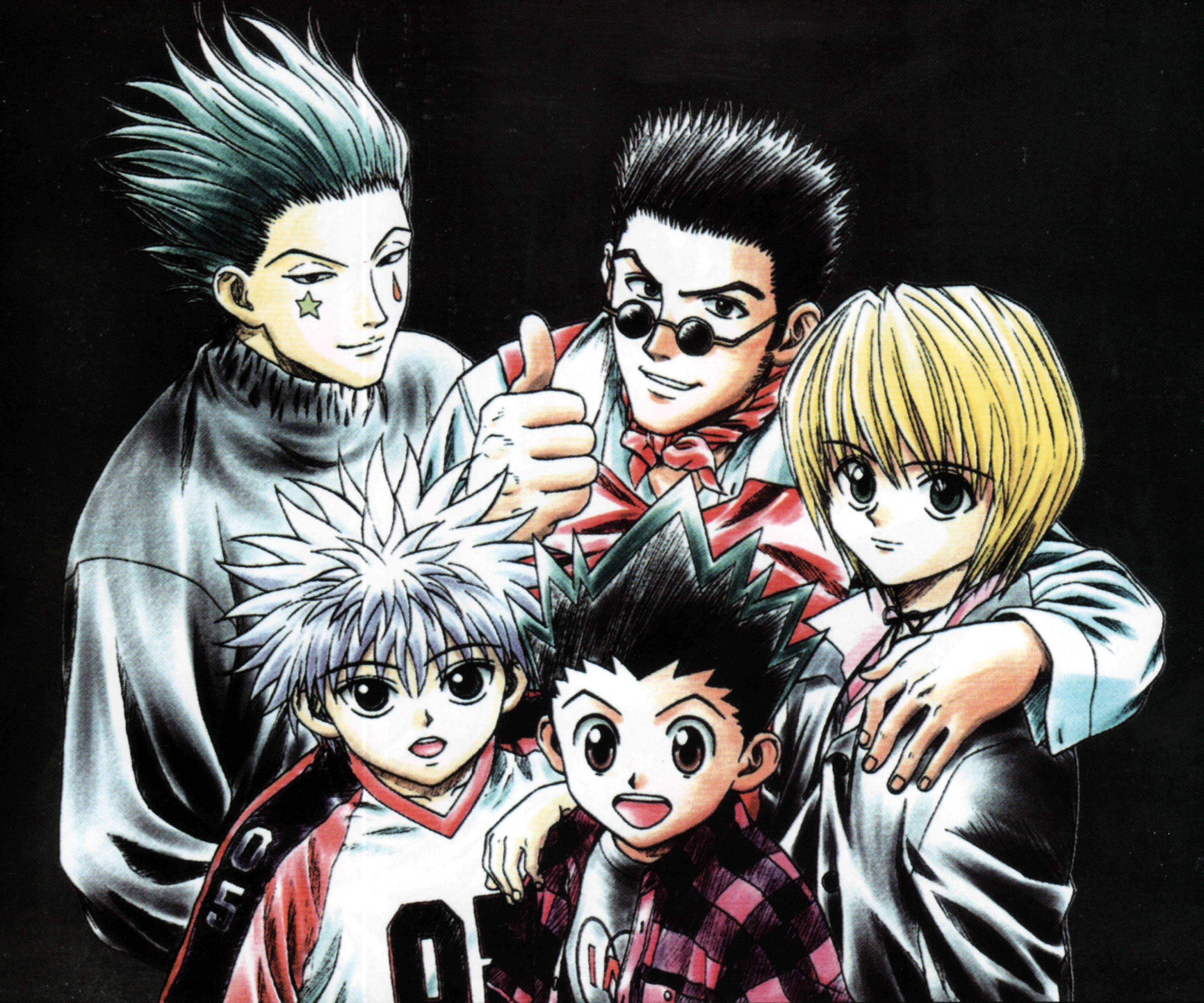3600x3000 Yoshihiro Togashi, Hunter X Hunter, Leorio, Kurapika Wallpaper Hunter X Hunter