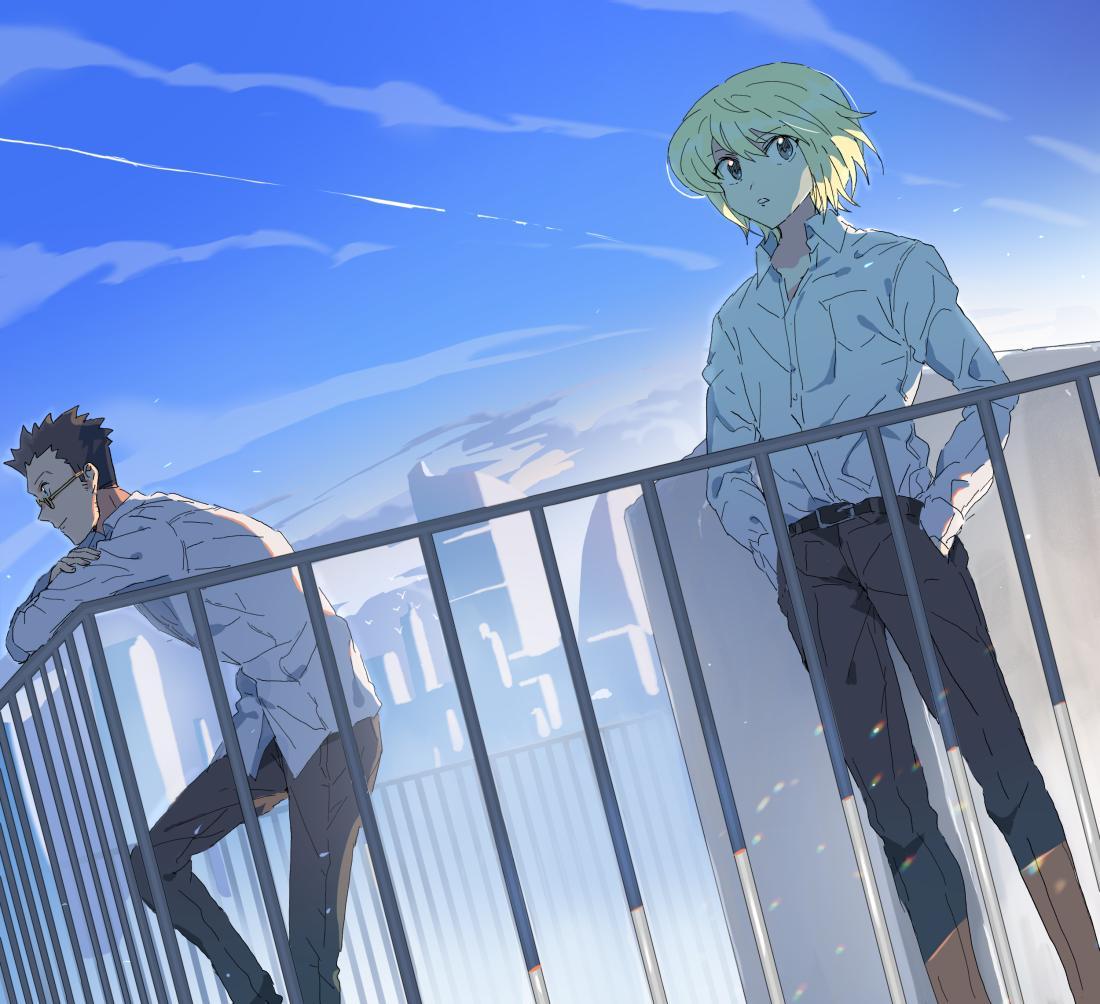 1100x1004 Kurapika and leorio