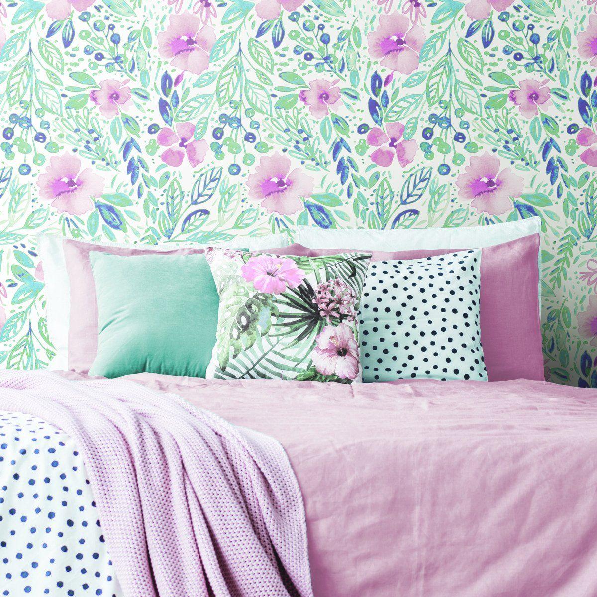 1200x1200 Clara Jean April Showers Peel and Stick Wallpaper