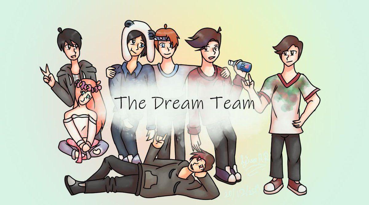 1200x667 Dream Team Minecraft hình nền