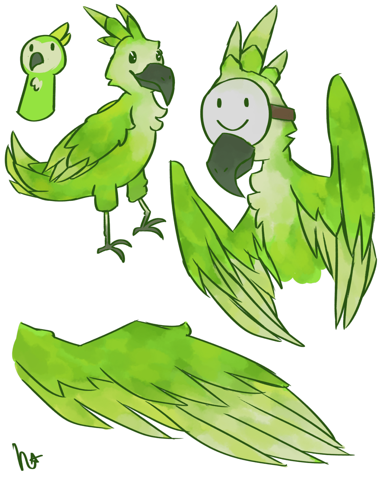 1280x1600 minecraft parrot Tumblr posts