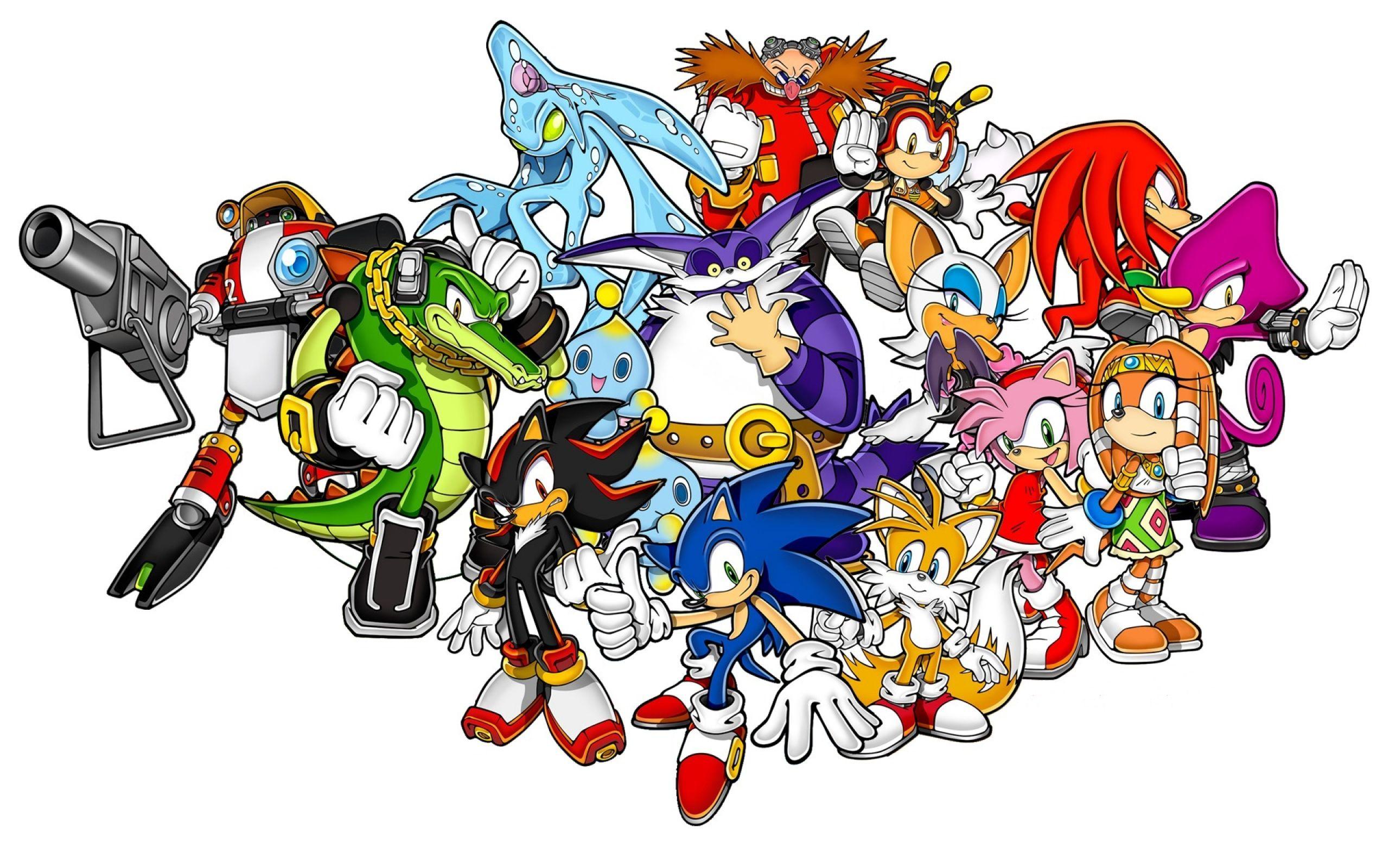 2560x1600 Amy Rose Big The Cat Charmy Bee Doctor Eggman Espio The Chameleon Knuckles The Echidna Miles Quot Ta Wallpaper:2560x1600