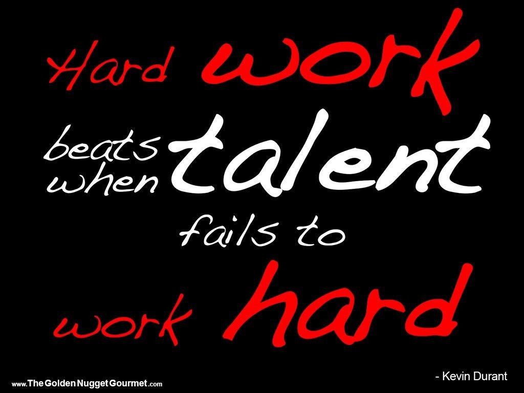1024x768 Hard Work Beats Talent