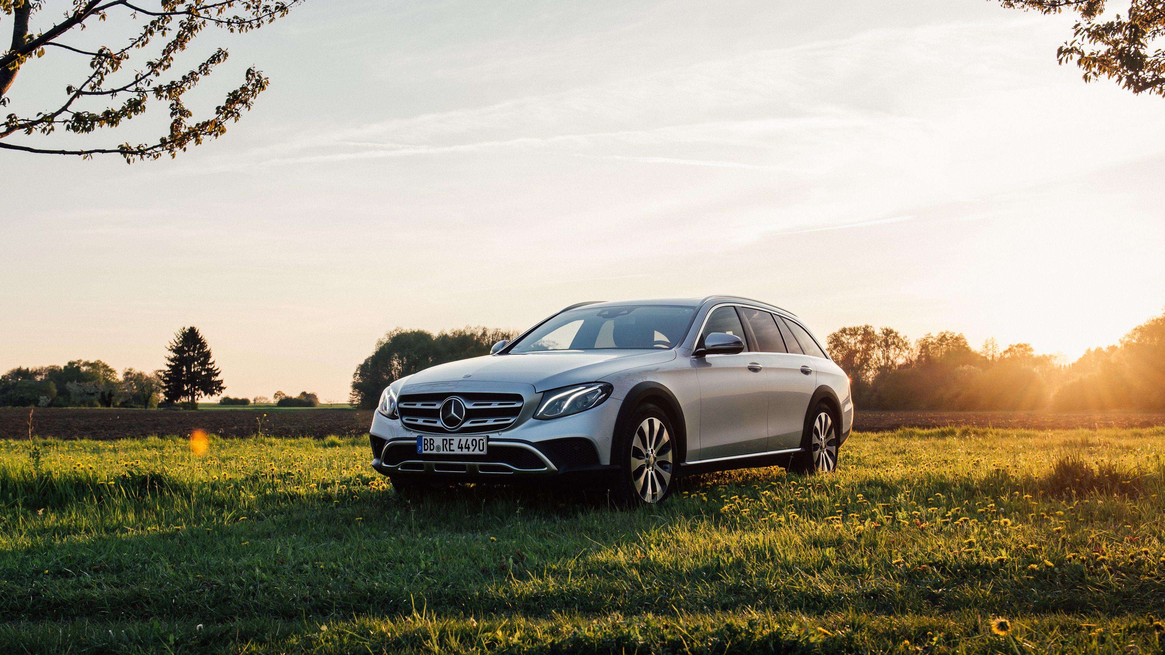 3840x2160 Mercedes Benz E Class All Terrain Wallpaper. #MBsocialcar