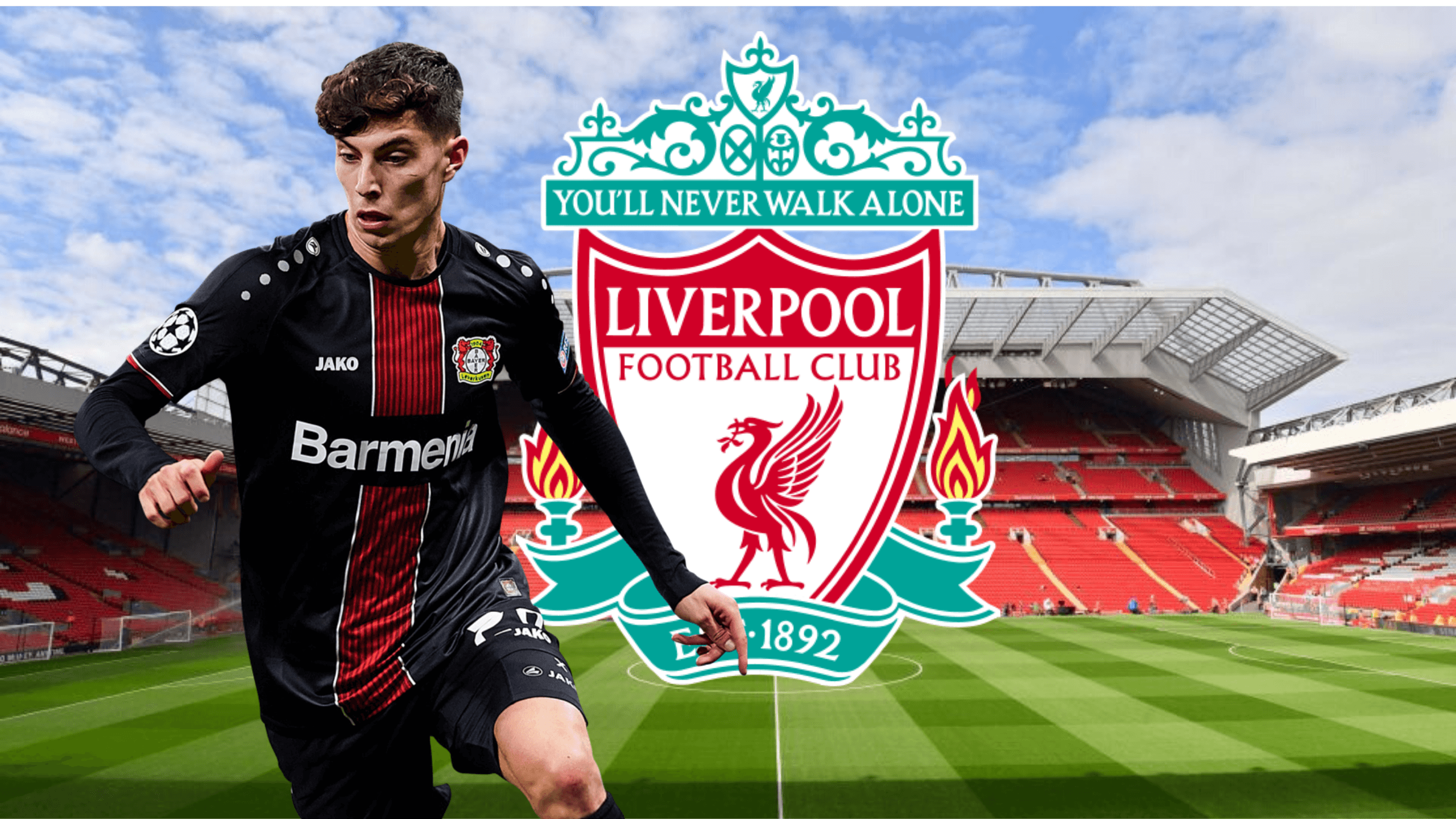2560x1440 Liverpool 'Preparing To Spend £107 Million' On Bayer Leverkusen Star Kai Havertz