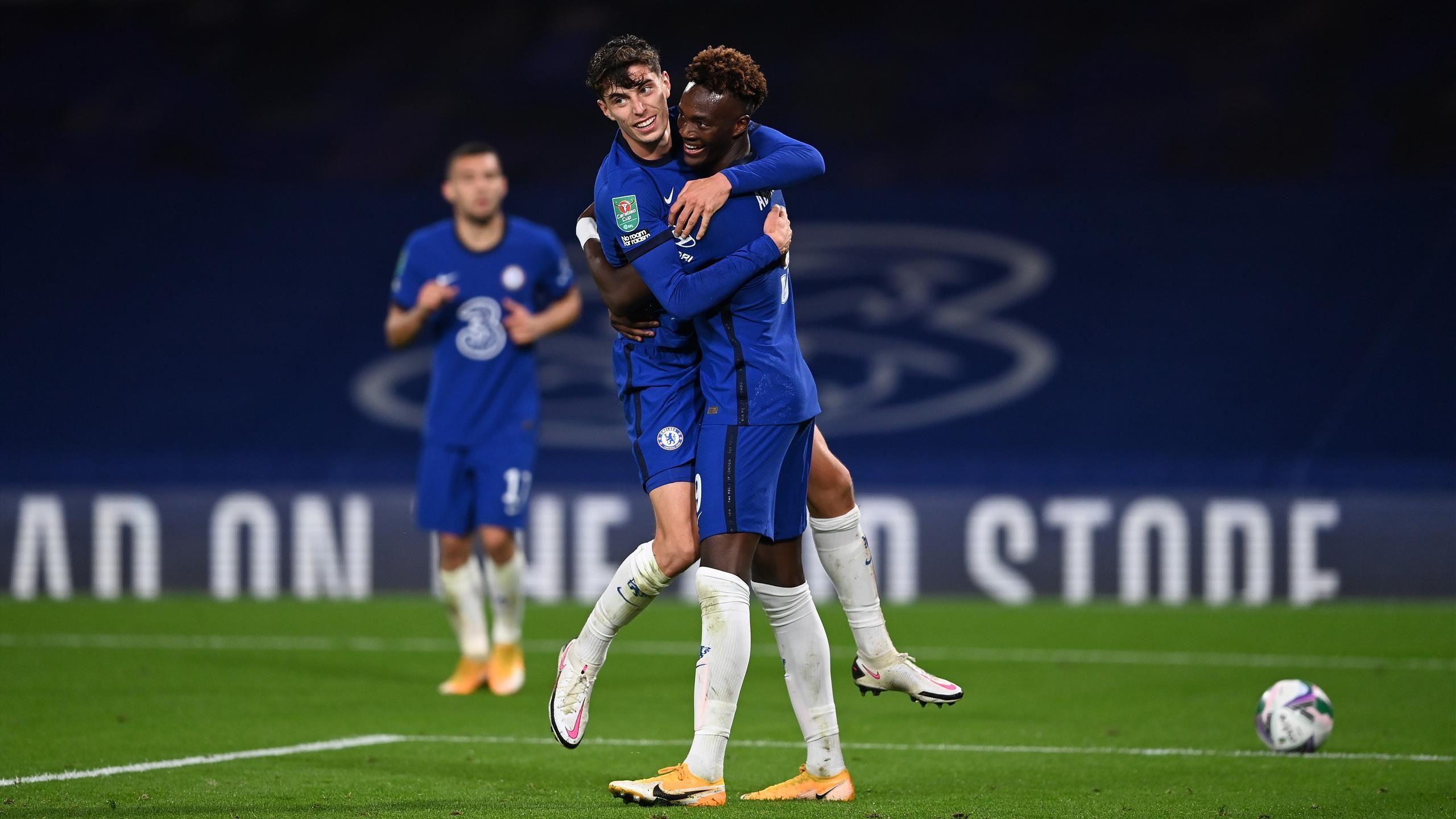 2560x1440 Chelsea V Barnsley Career Hat Trick For Kai Havertz As Chelsea Hit Barnsley For Six